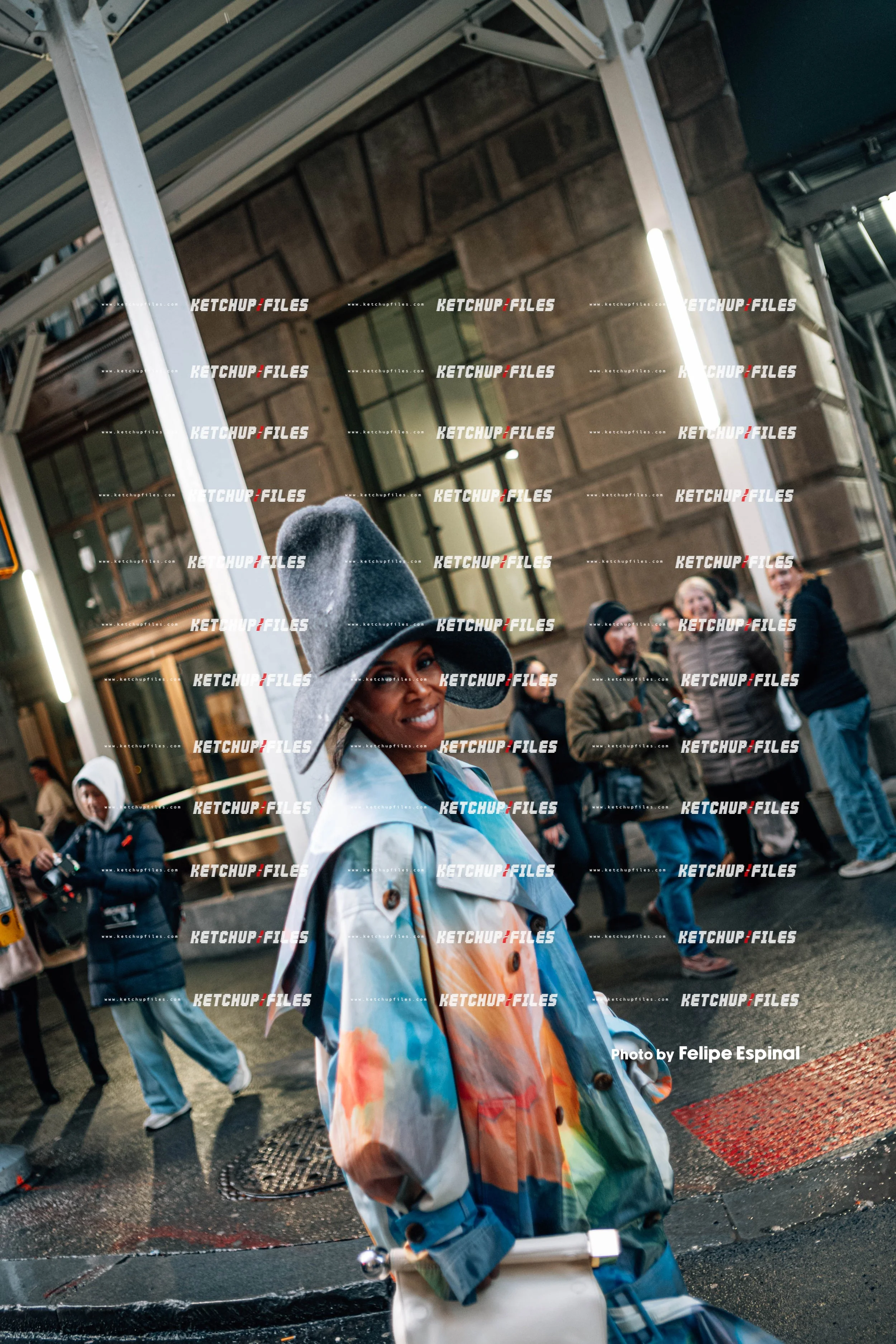 Street Style Photo of Guest at the Prabal Gurung FW26 New York Fashion Week Show