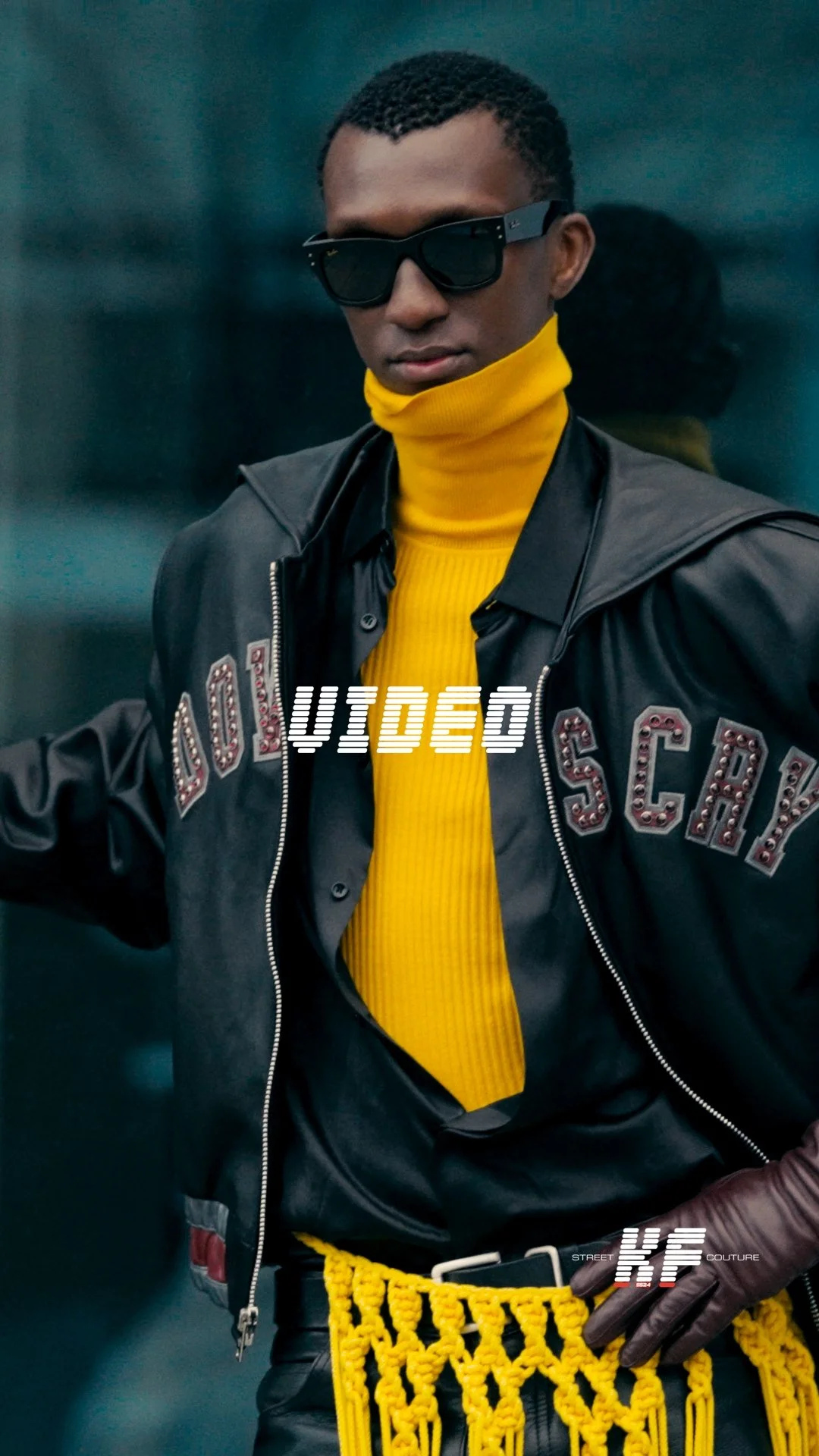 Street Style Video Allioune Badara at the Proenza Schouler FW26 New York Fashion Week Show