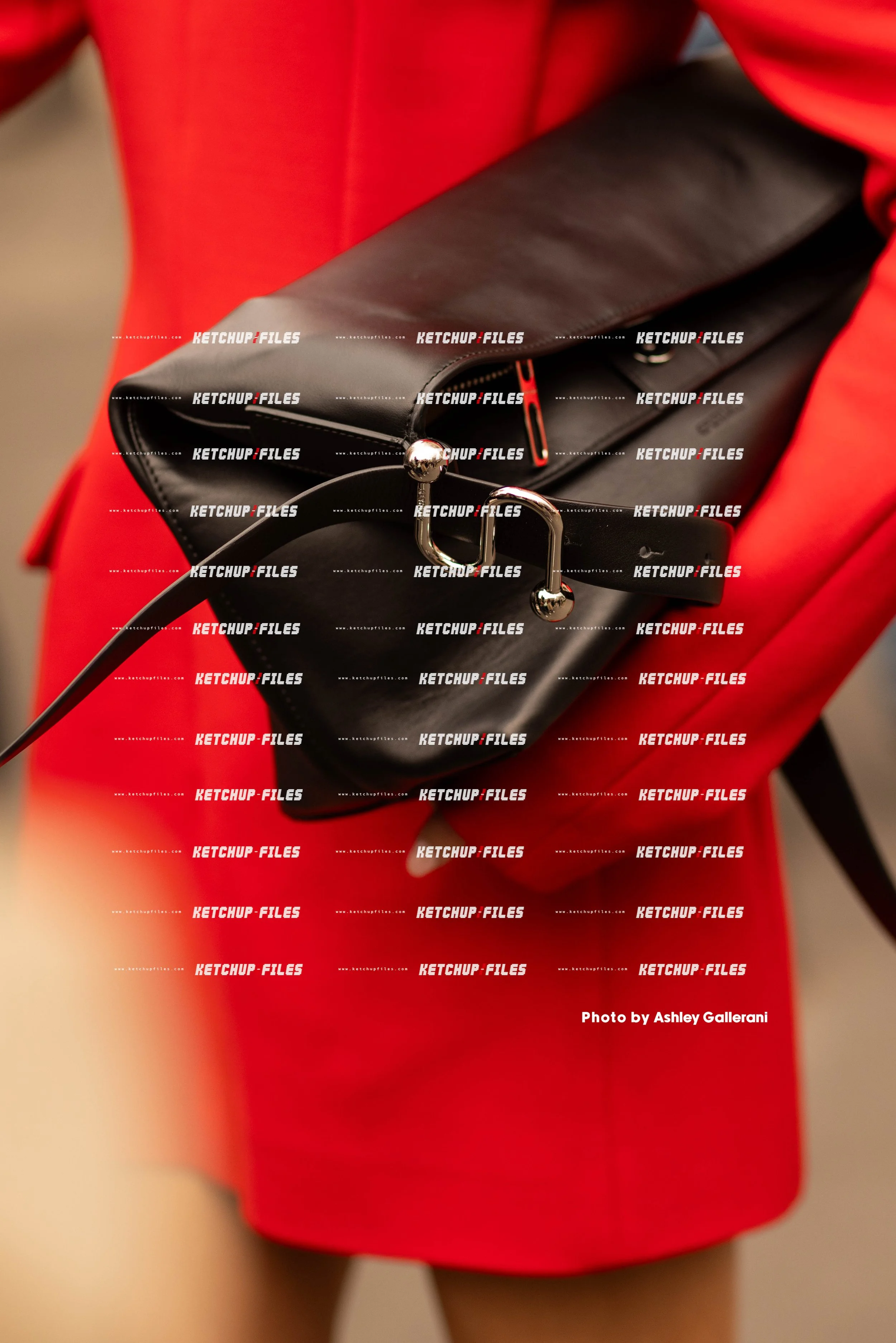 Street Style Photo of Guest at the Sportmax FW26 Milan Fashion Week Show