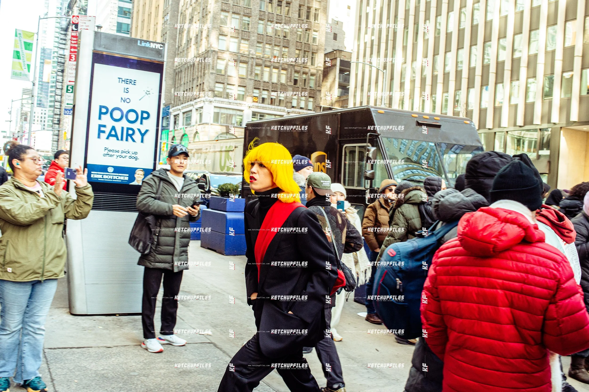 Street Style photo of Dara Allen at the Calvin Klein FW25 New York Fashion Week 2025