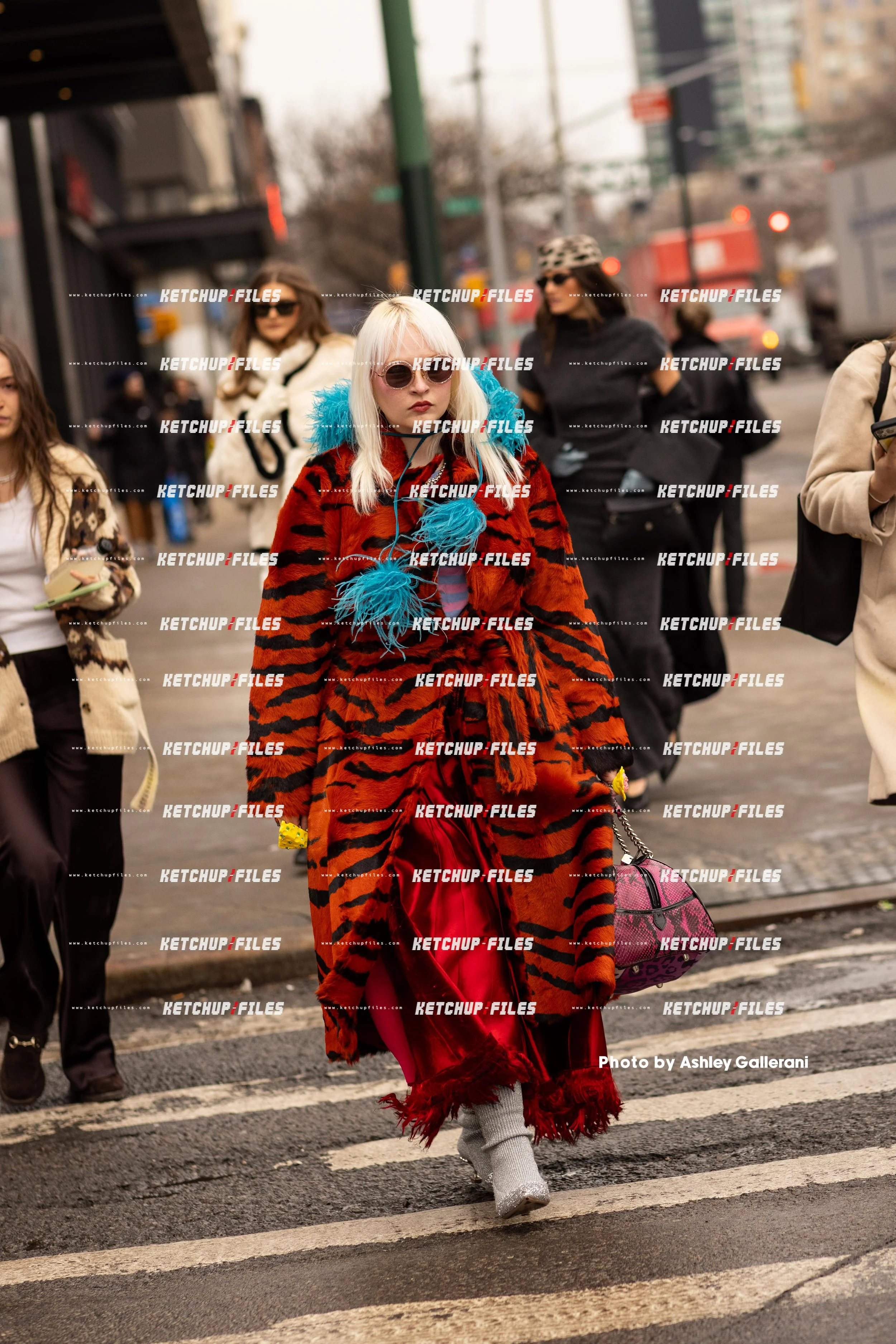 Street Style Photo of Kristen Bateman at the Proenza Schouler FW26 New York Fashion Week Show