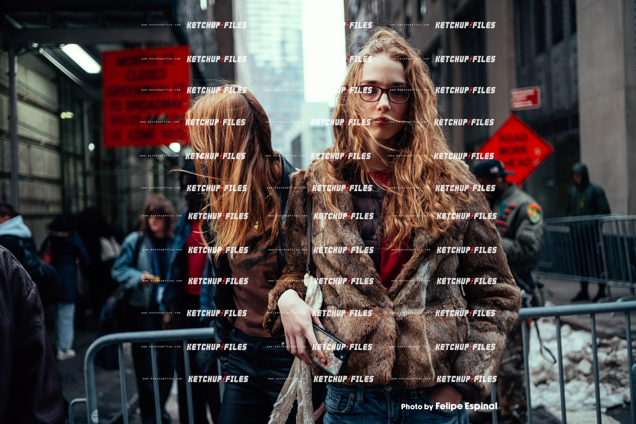 Street Style Photo of Guest at the Coach FW26 New York Fashion Week Show