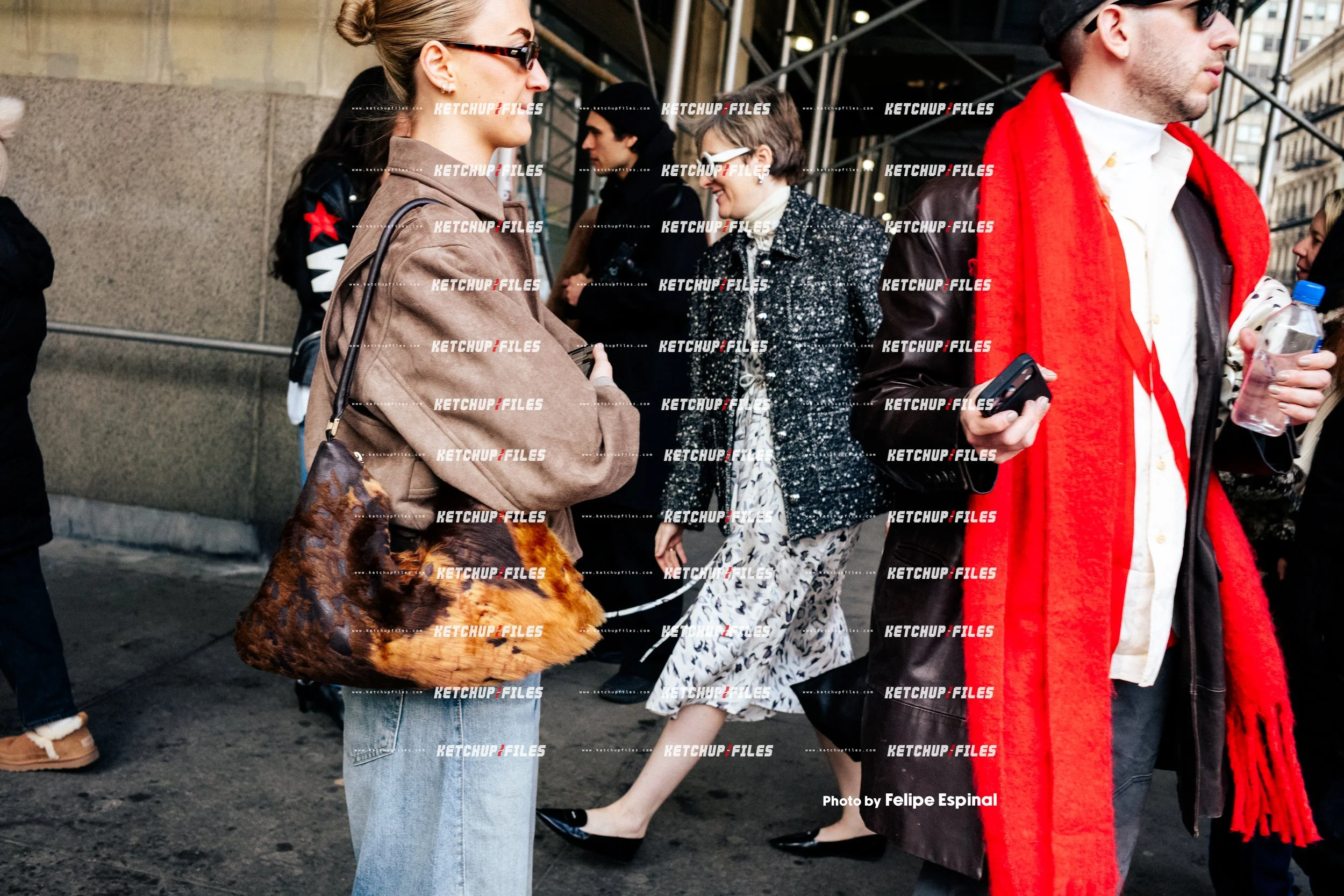 Street Style Photo of Guests at the Altuzarra FW26 New York Fashion Week Show