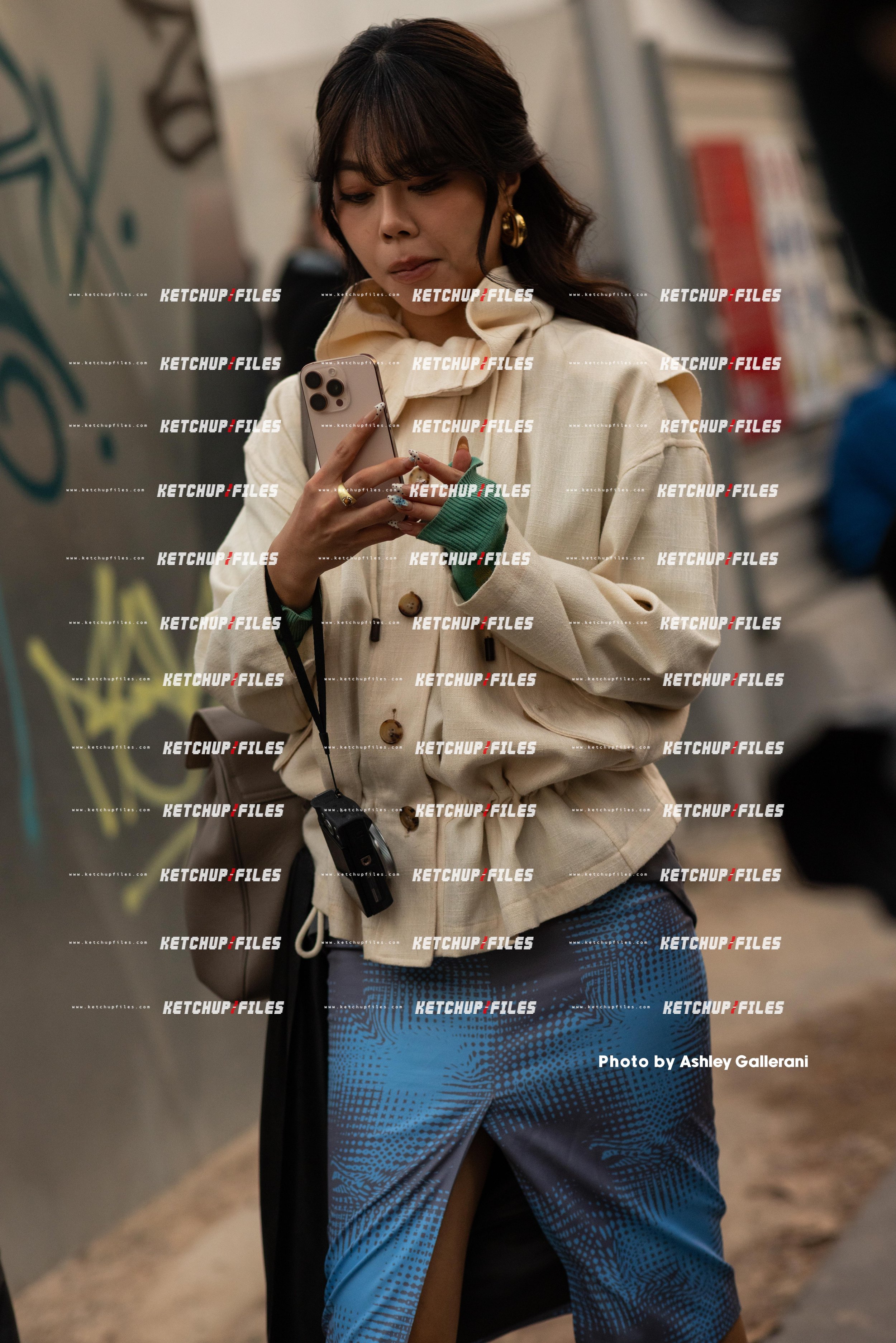 Street Style Photo of Guest at the FW26 Marni Milan Fashion Week Show