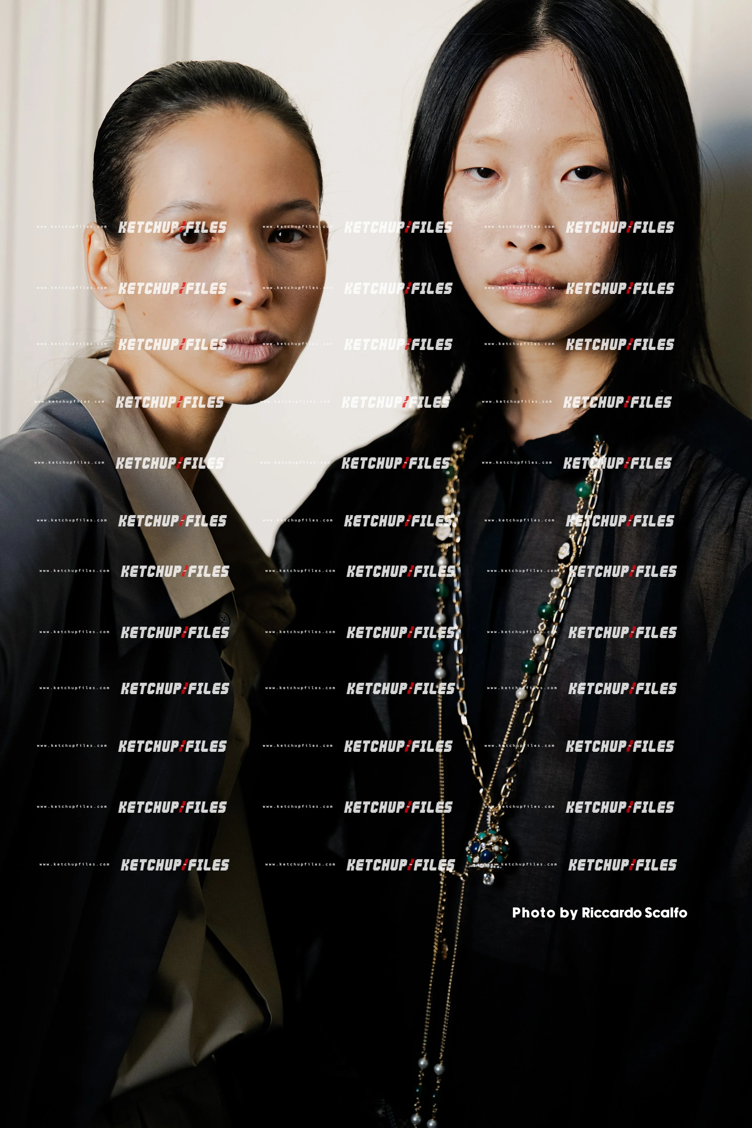 Backstage Photo at the Calcaterra SS26 Milan Fashion Week Show SS26