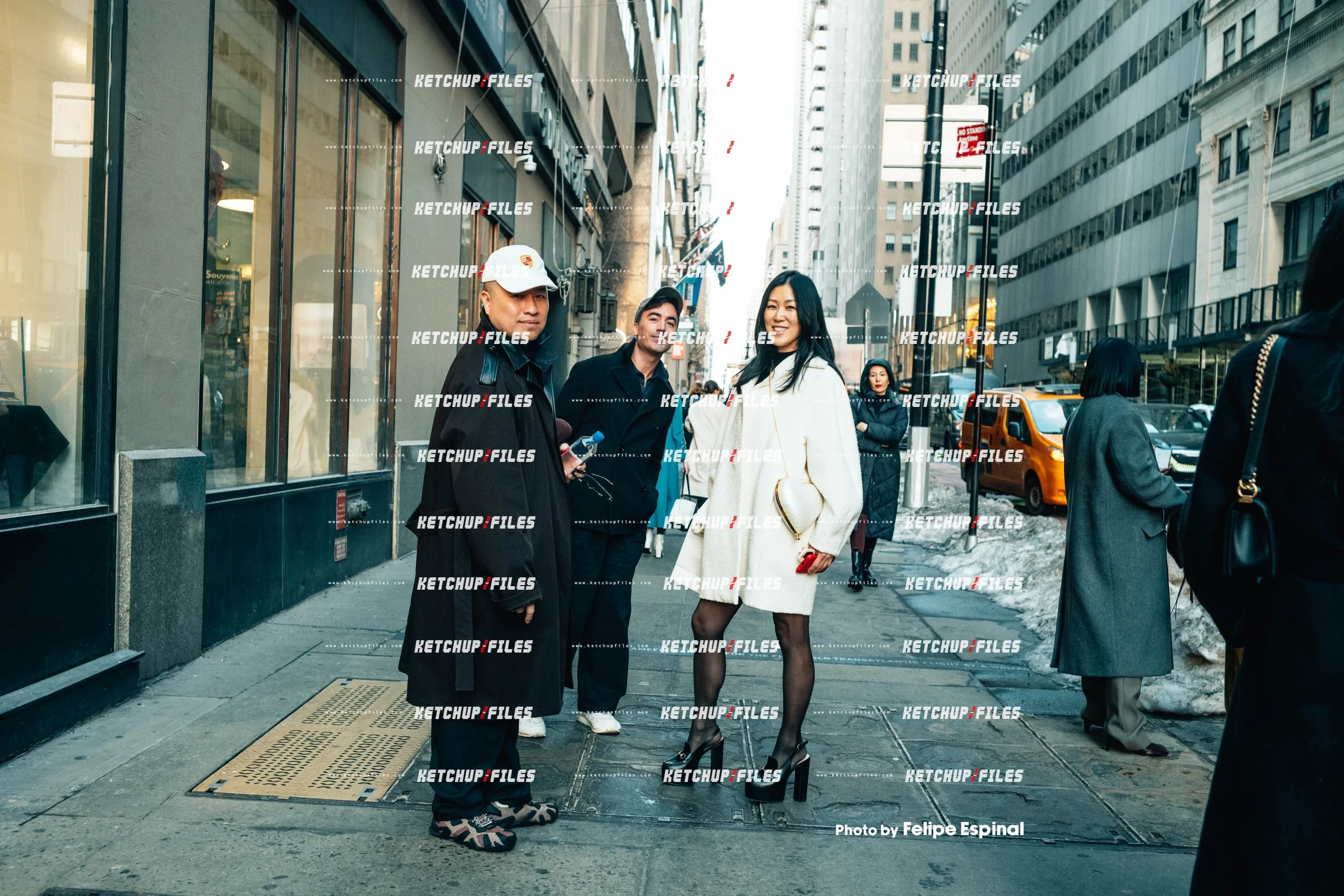 Street Style Photo of Guests at the Prabal Gurung FW26 New York Fashion Week Show