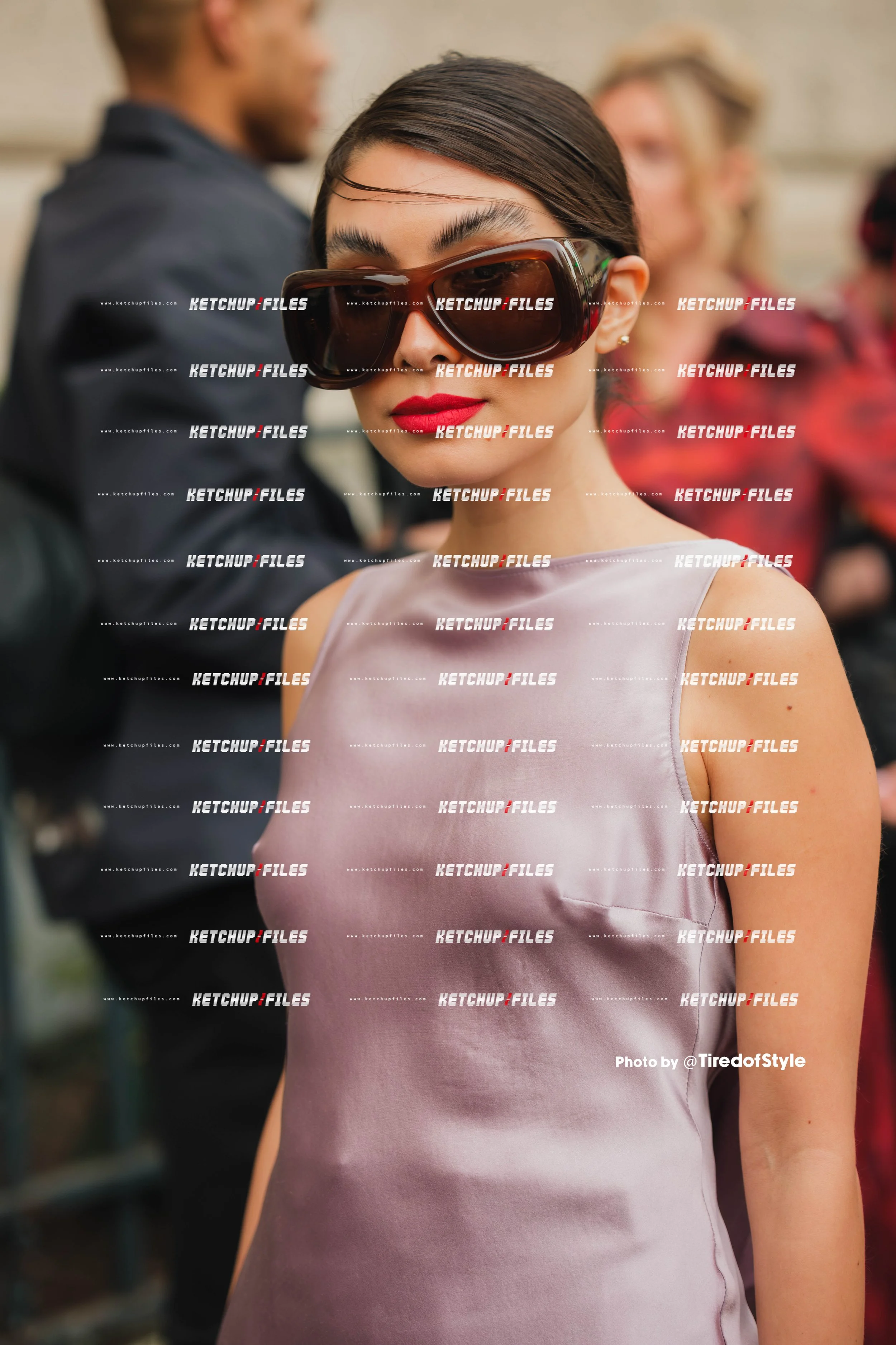 Street Style Editorial photo from Lanvin AW26 at Paris Fashion Week 2026