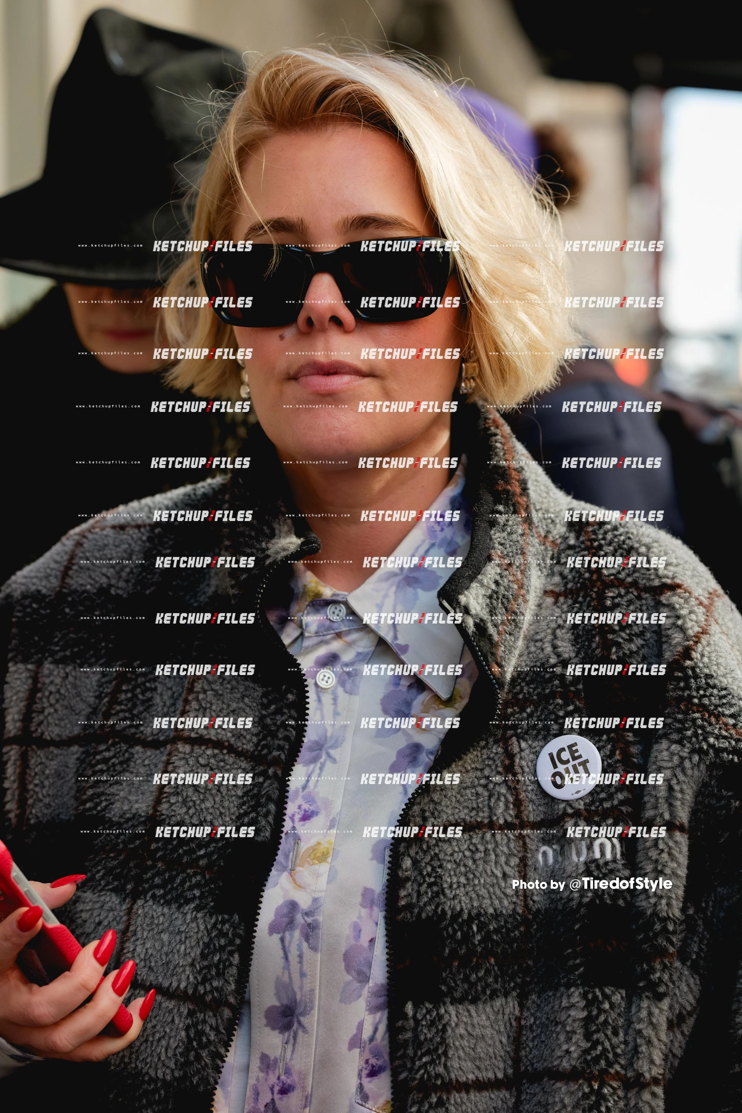 Street Style Photo of Guest at the Ashlyn FW26 New York Fashion Week Show