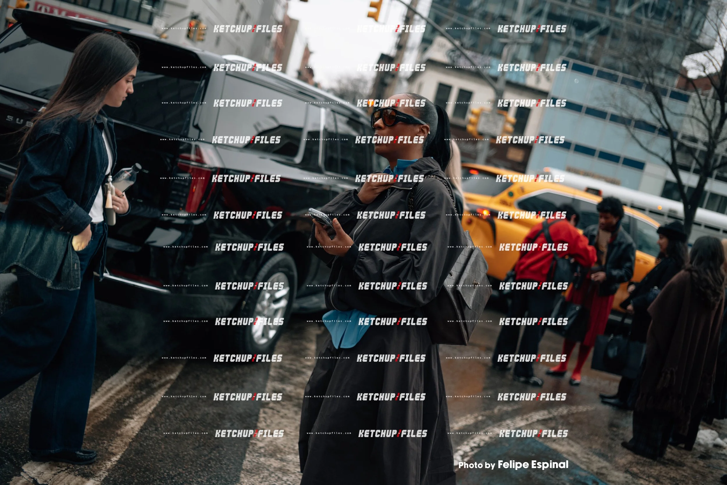 Street Style Photo of Guest at the Proenza Schouler FW26 New York Fashion Week Show