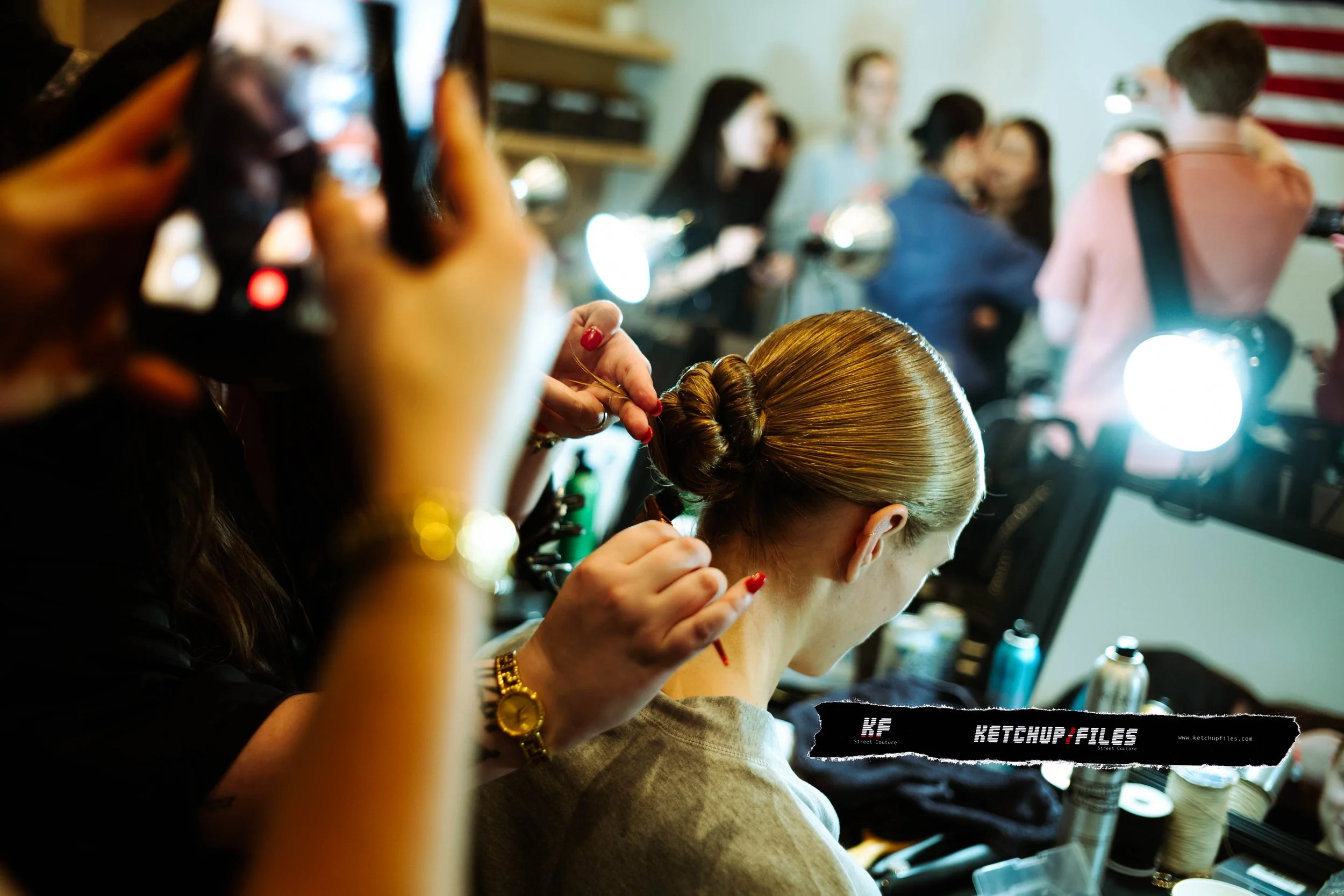 ashlyn fw26 backstage  FW26 New York Fashion Week fall winter 2026 street style images ketchup files photography by felipe espinal controbutor la semana de la moda fashion week36.jpg