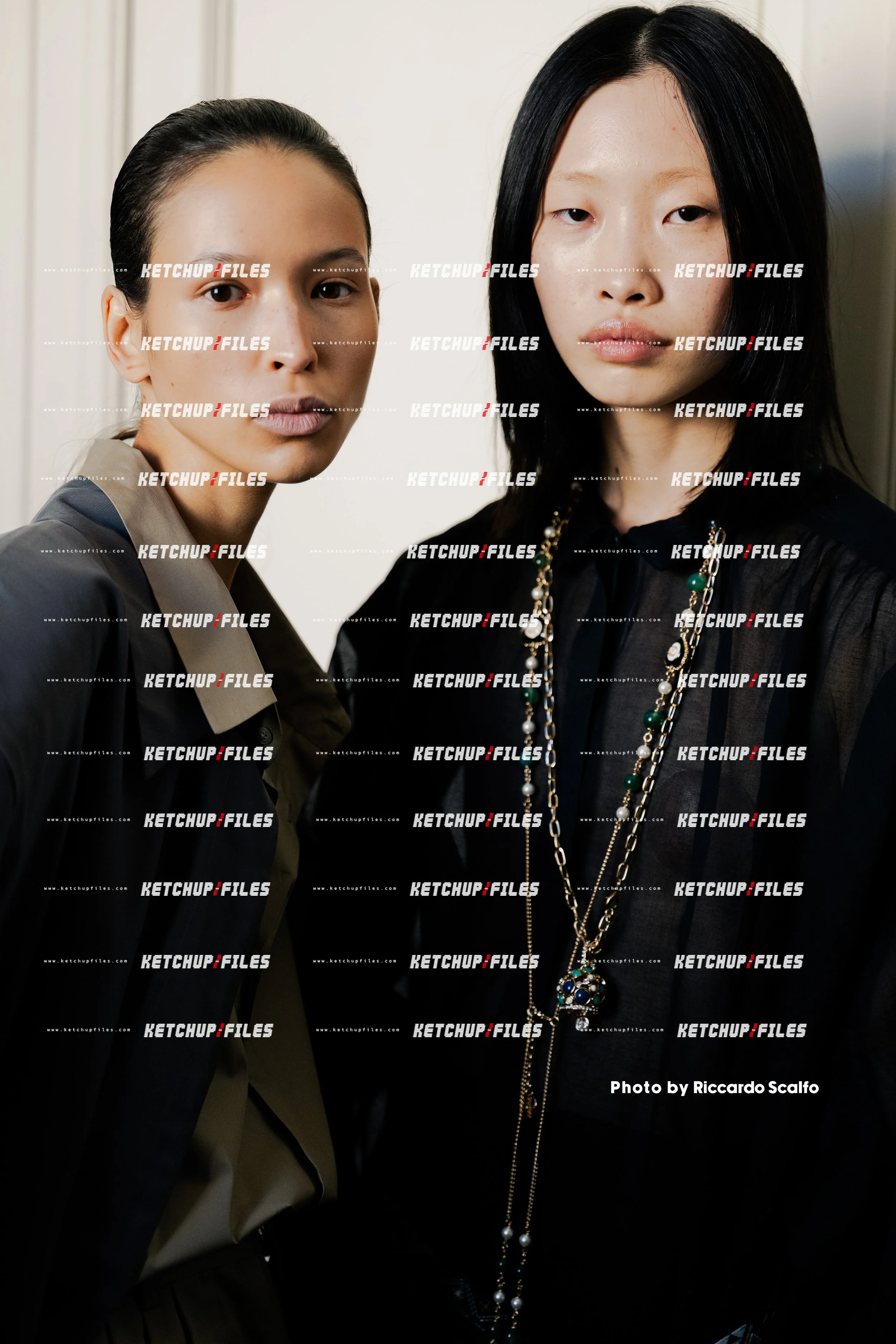 Backstage Photo at the Calcaterra SS26 Milan Fashion Week Show SS26