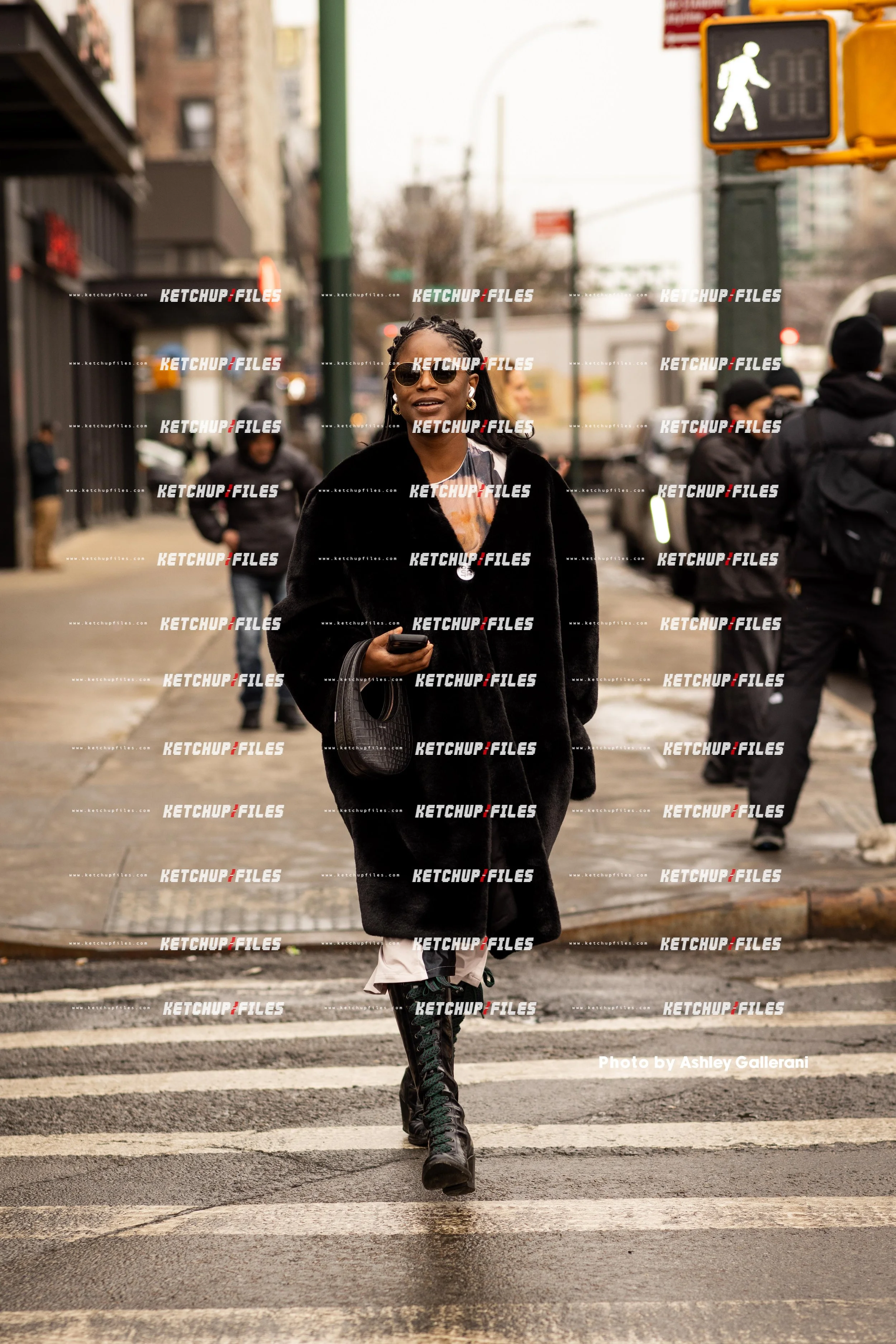 Street Style Photo of Guest at the Proenza Schouler FW26 New York Fashion Week Show