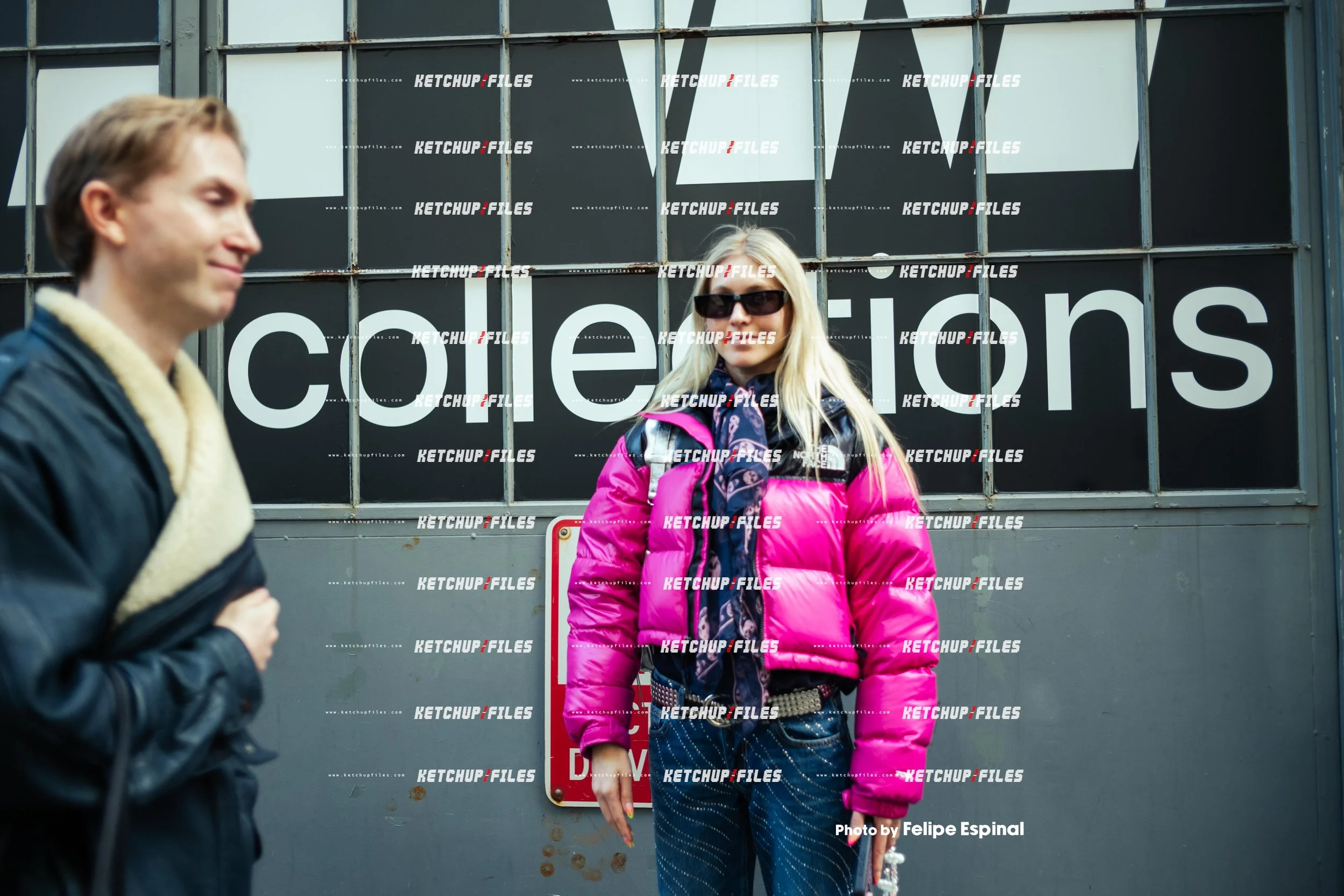 Street Style Photo of Jessica Minkoff at the Zankov FW26 New York Fashion Week Show