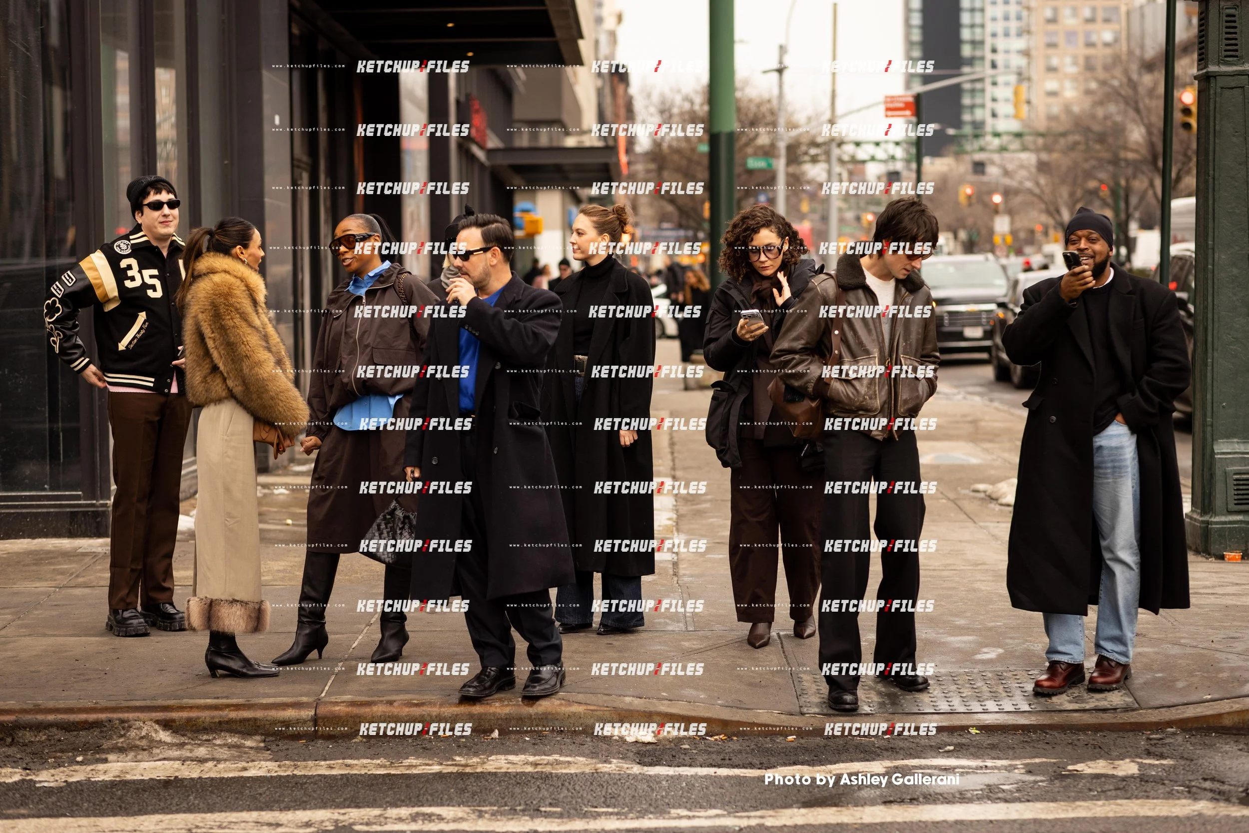 Street Style Photo of Guests at the Proenza Schouler FW26 New York Fashion Week Show