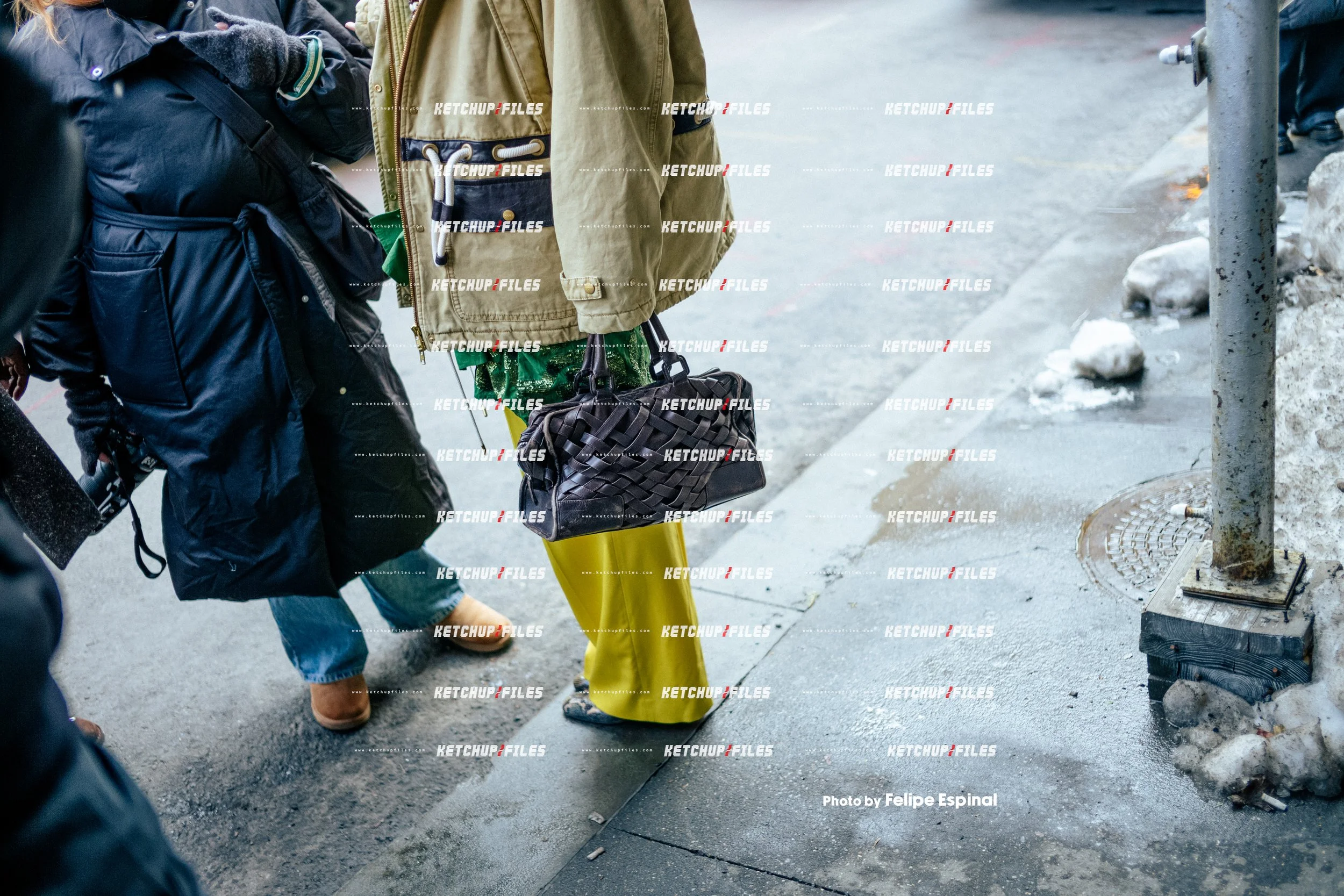 Street Style Photo of Chloe King at the Altuzarra FW26 New York Fashion Week Show