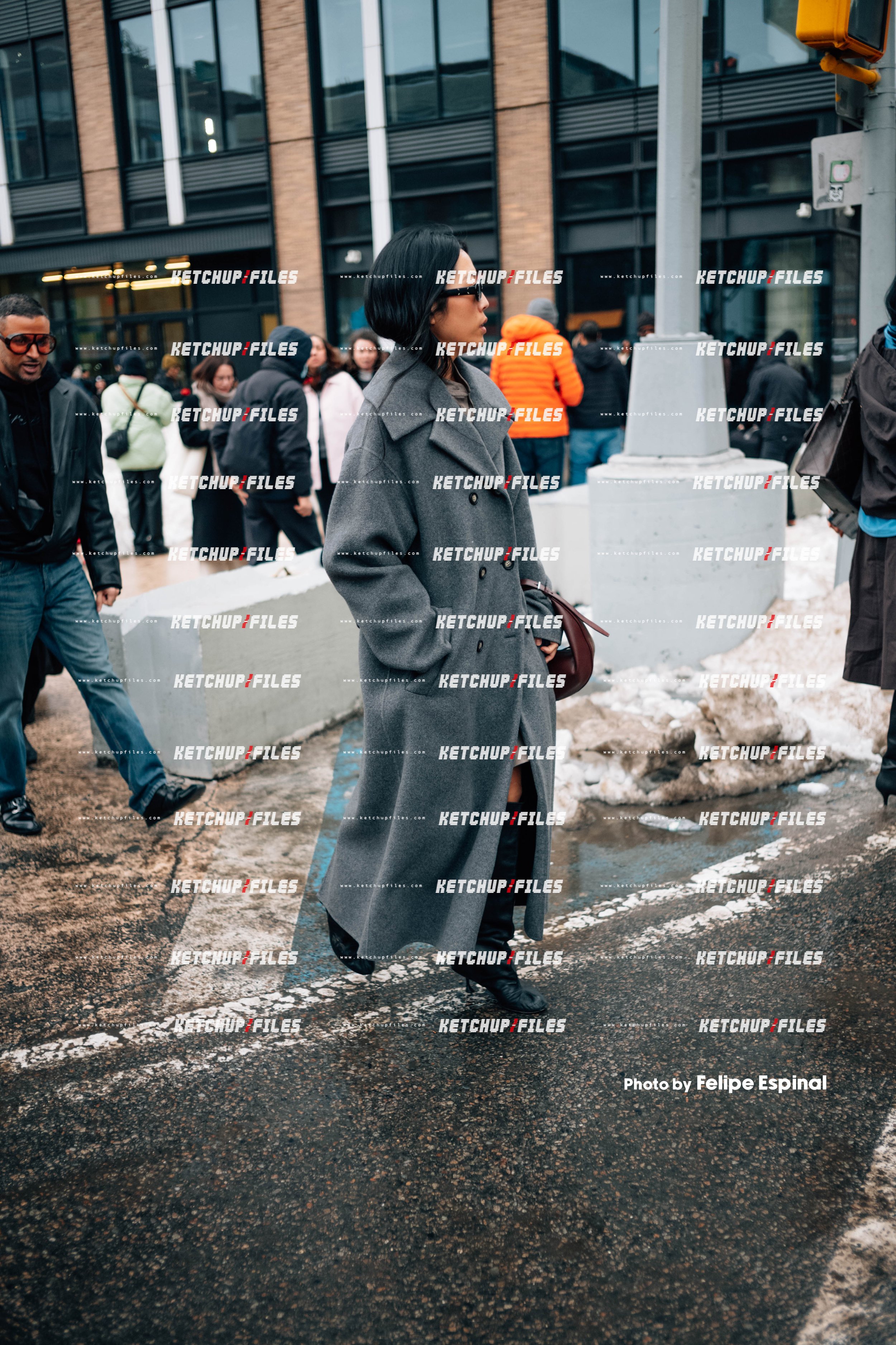 Street Style Photo of Guest at the Proenza Schouler FW26 New York Fashion Week Show