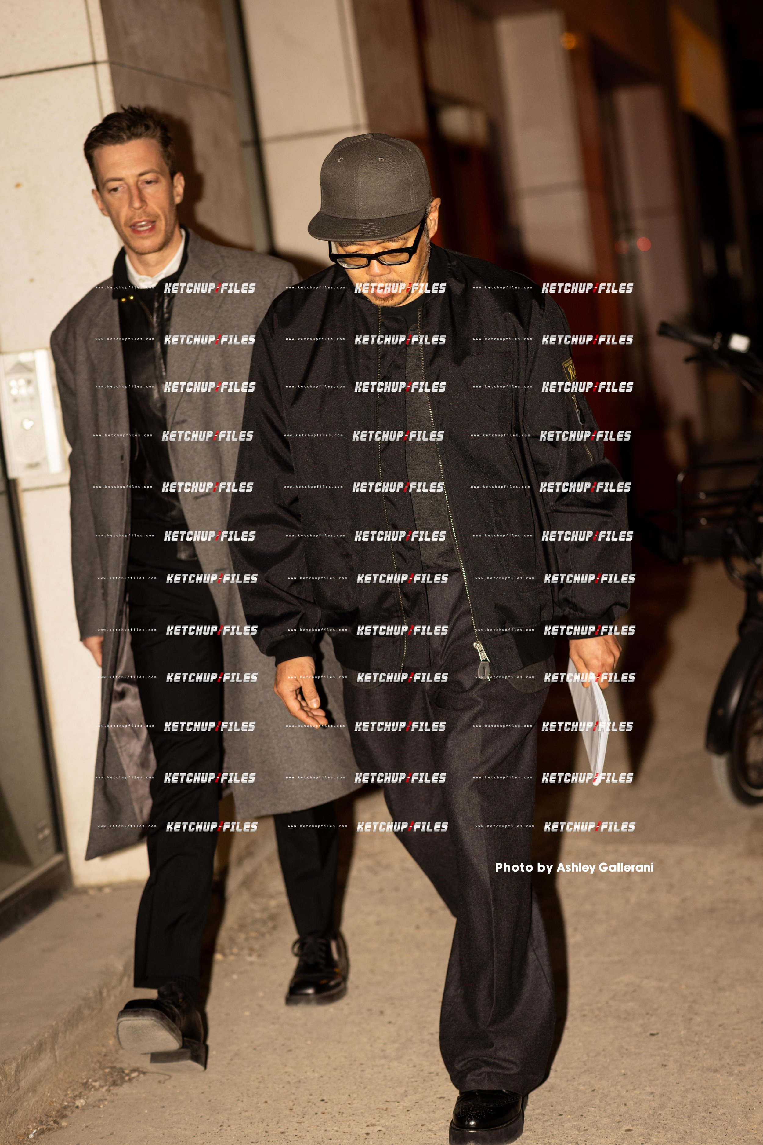 Street Style Photo of Guest at Alaia FW25 Show Paris Fashion Week Fall Winter 2025