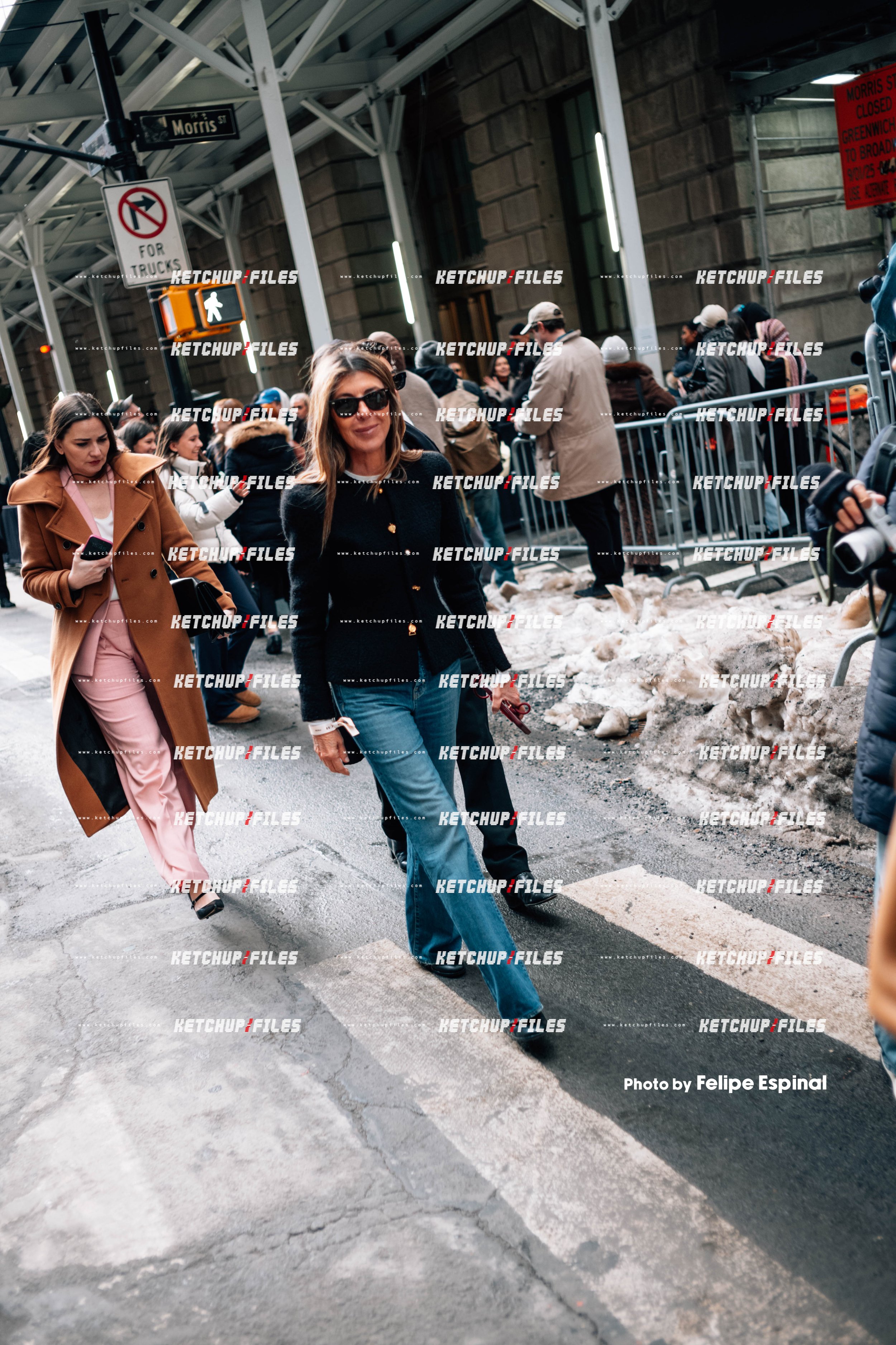 Street Style Photo of Nina Garcia at the Coach FW26 New York Fashion Week Show