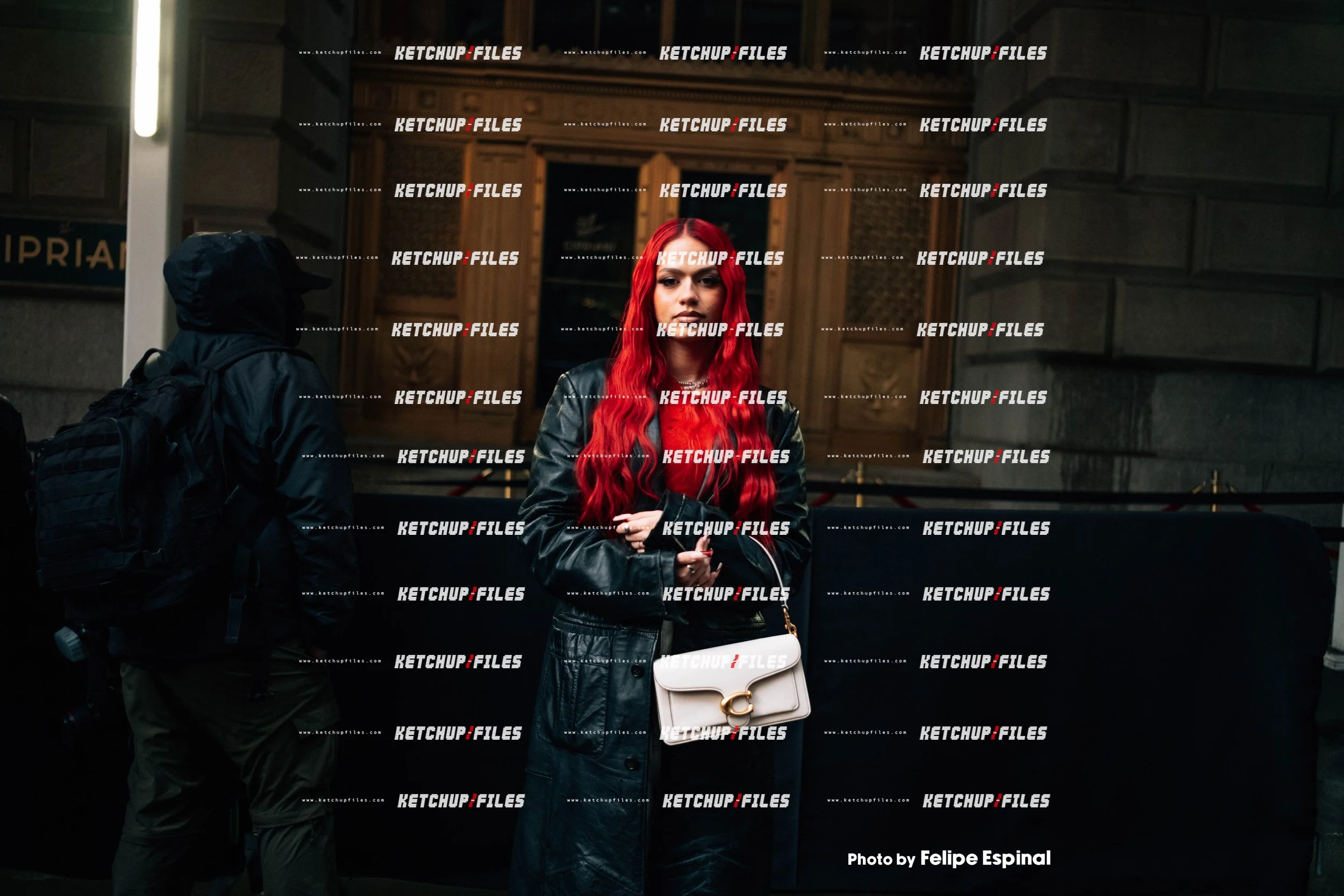 Street Style Photo of Josy Napieray at the Coach FW26 New York Fashion Week Show