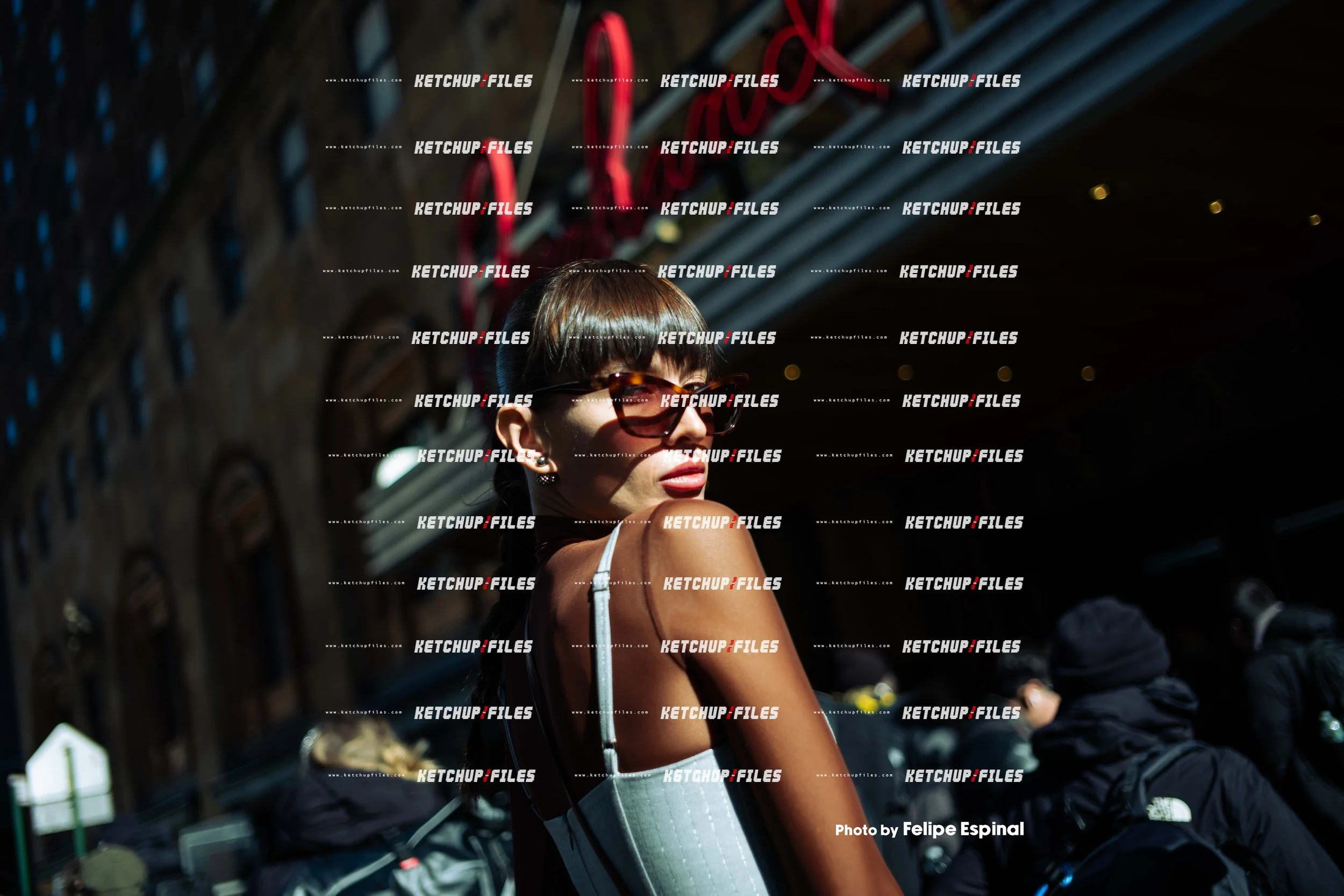 Street Style Photo of Guest at the PatBo FW26 New York Fashion Week Show