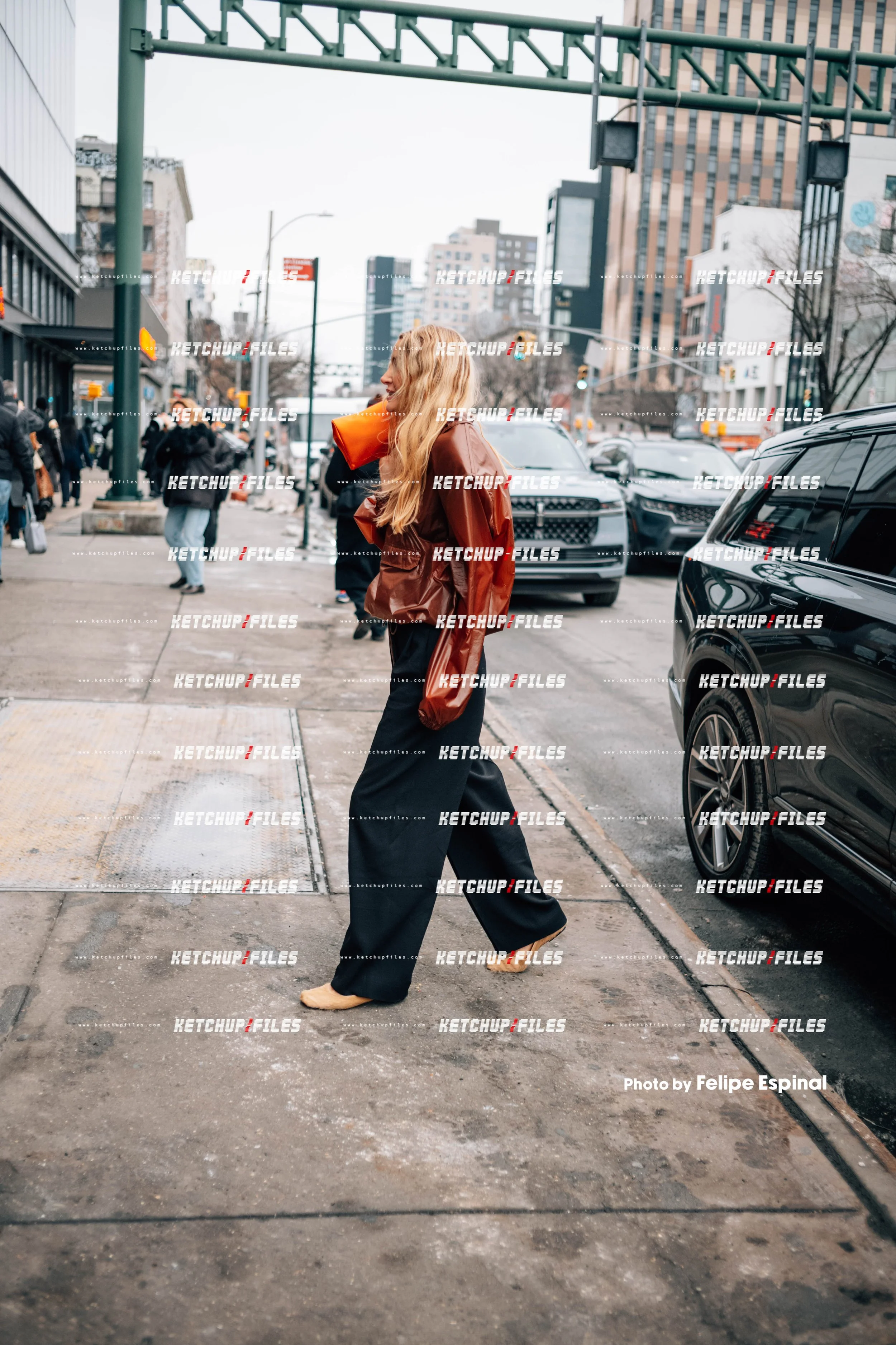 Street Style Photo of Courtney Grow at the Proenza Schouler FW26 New York Fashion Week Show
