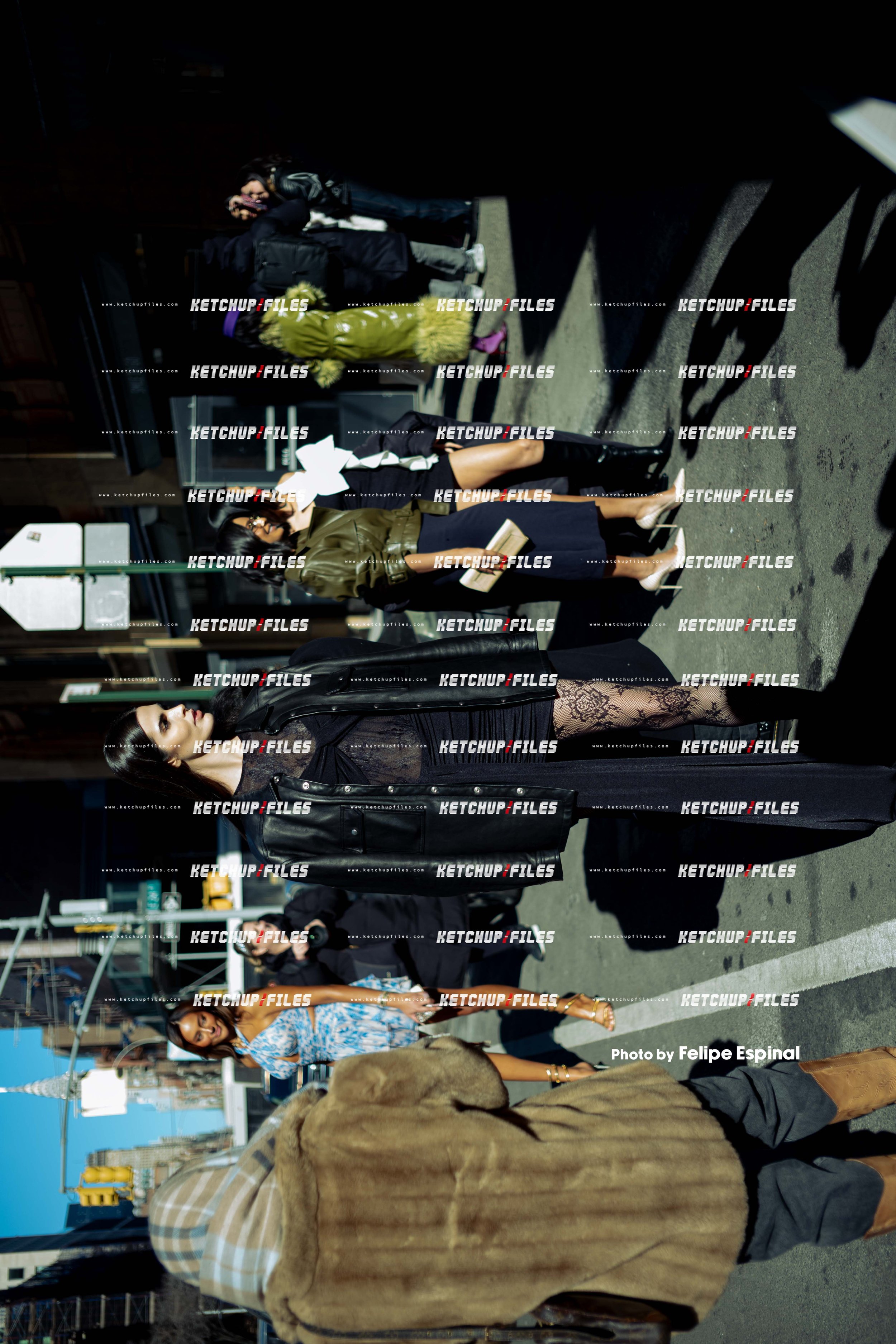 Street Style Photo of Carol Mendes at the PatBo FW26 New York Fashion Week Show