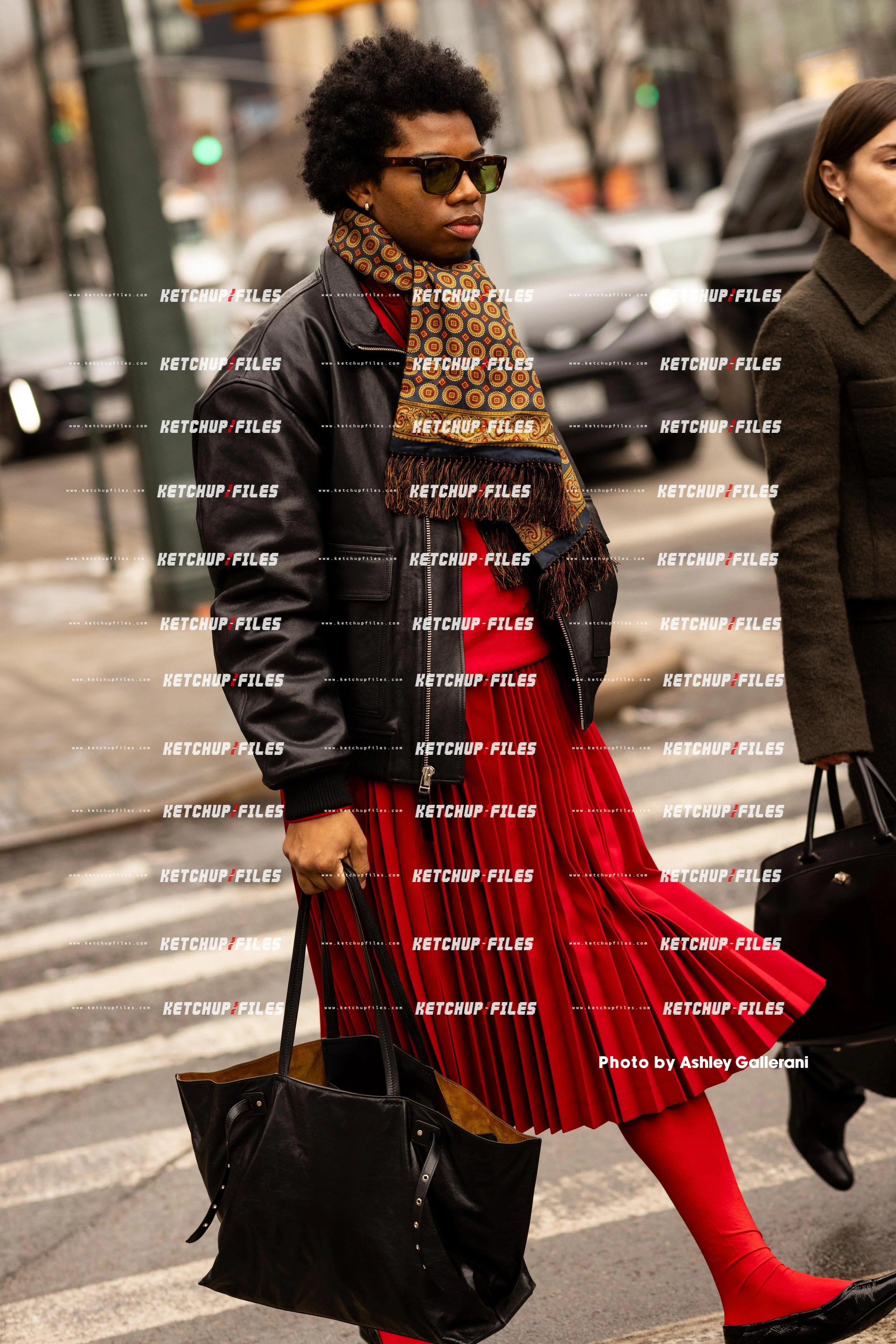 Street Style Photo of Guest at the Proenza Schouler FW26 New York Fashion Week Show