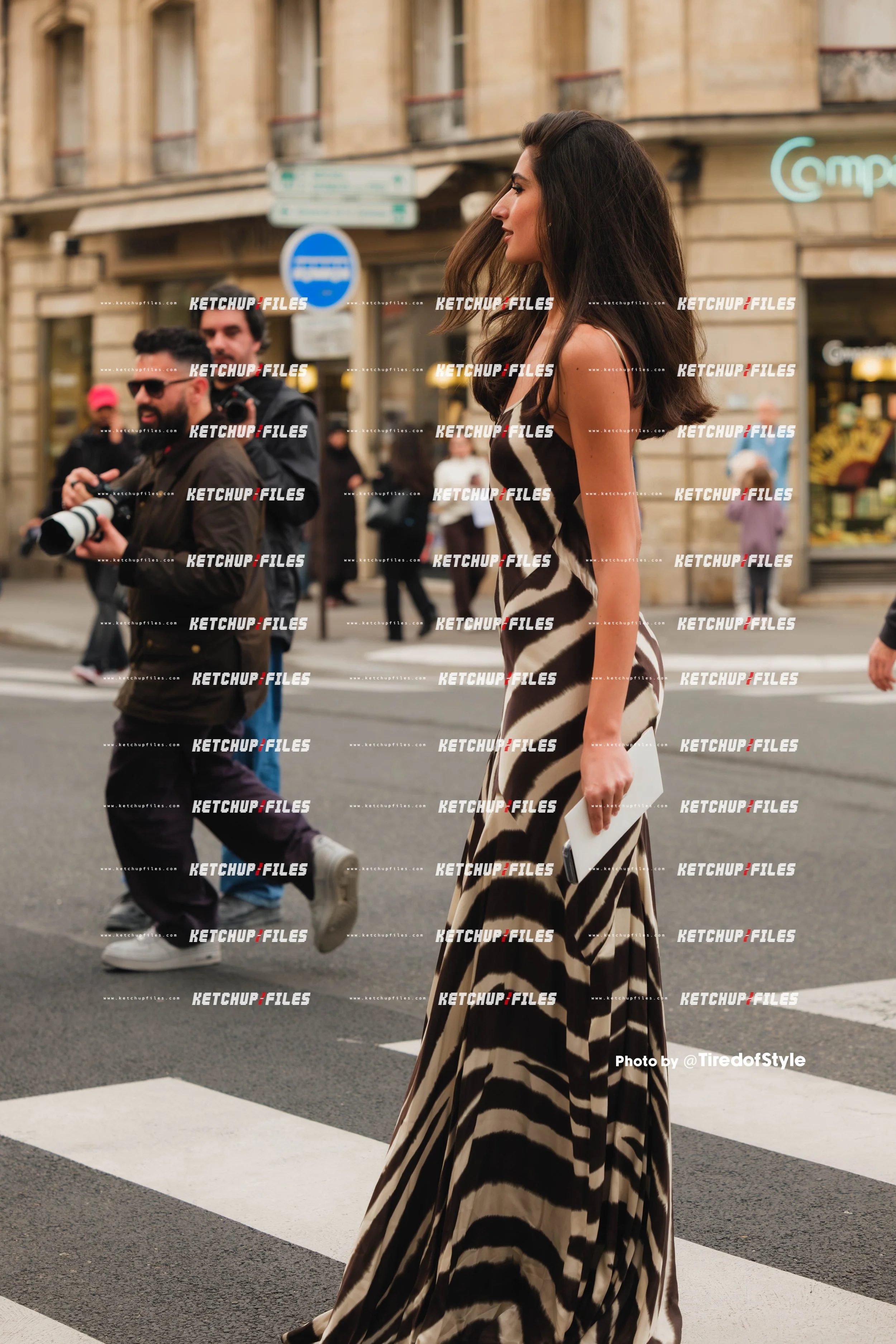 Street Style Editorial photo from Nina Ricci AW26 at Paris Fashion Week 2026