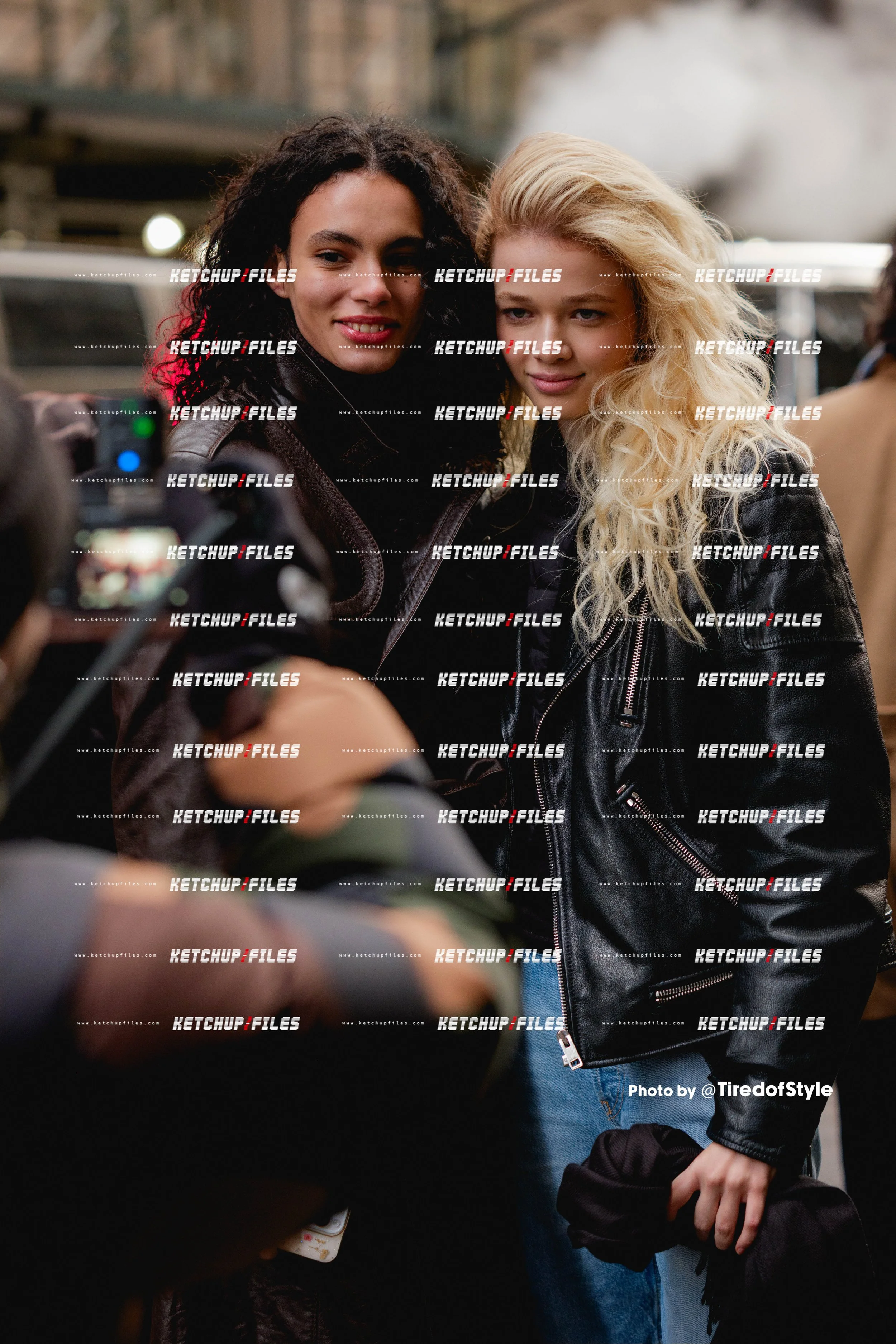 Street Style Photo of Guests at the Coach FW26 New York Fashion Week Show