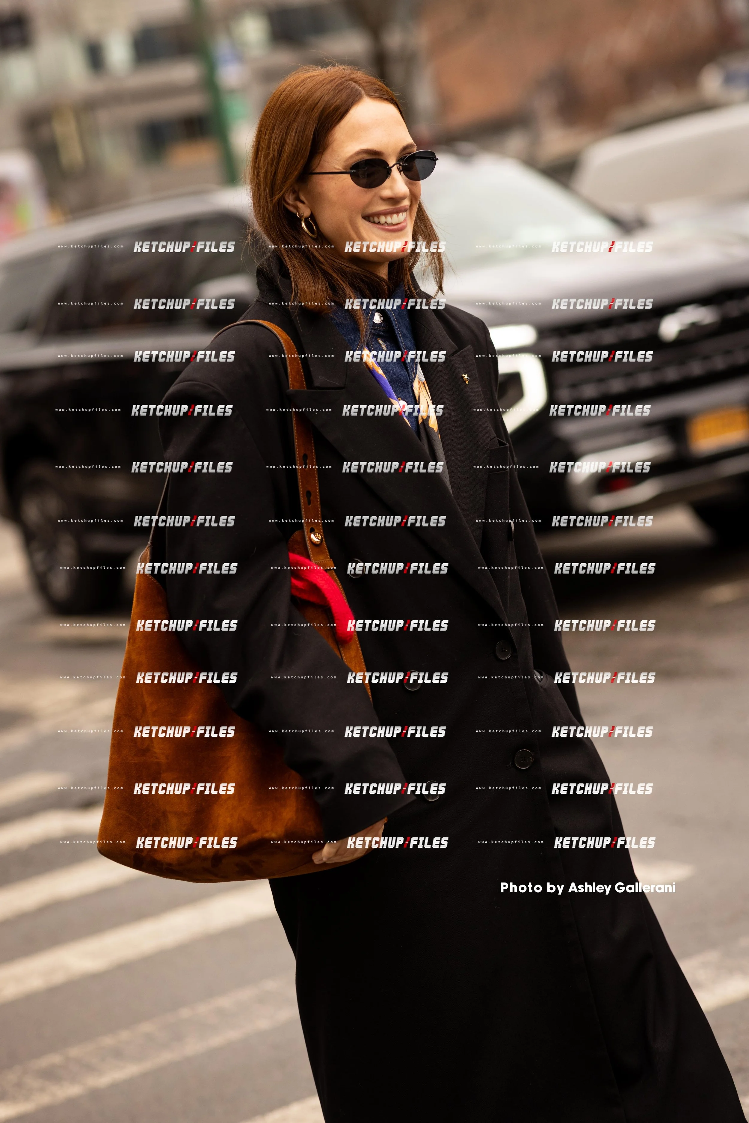 Street Style Photo of Guest at the Proenza Schouler FW26 New York Fashion Week Show