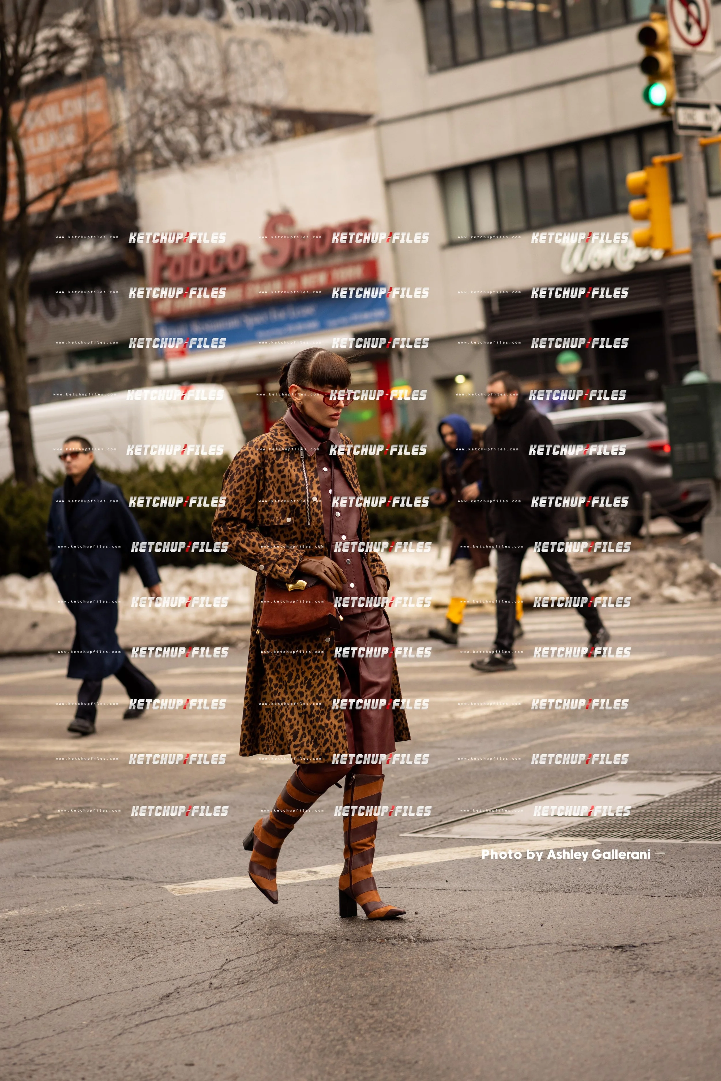 Street Style Photo of Guest at the Proenza Schouler FW26 New York Fashion Week Show