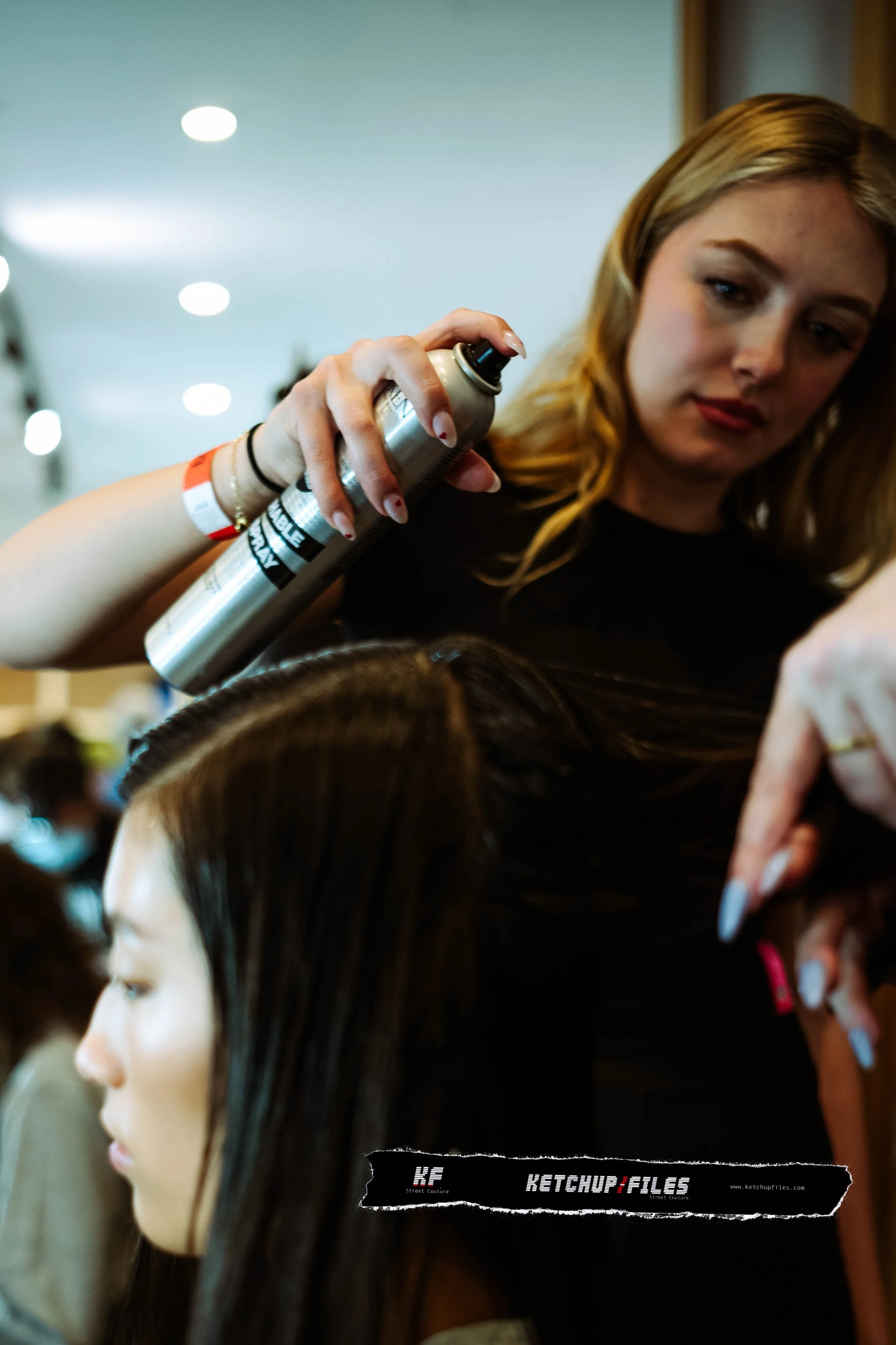 ashlyn fw26 backstage  FW26 New York Fashion Week fall winter 2026 street style images ketchup files photography by felipe espinal controbutor la semana de la moda fashion week22.jpg