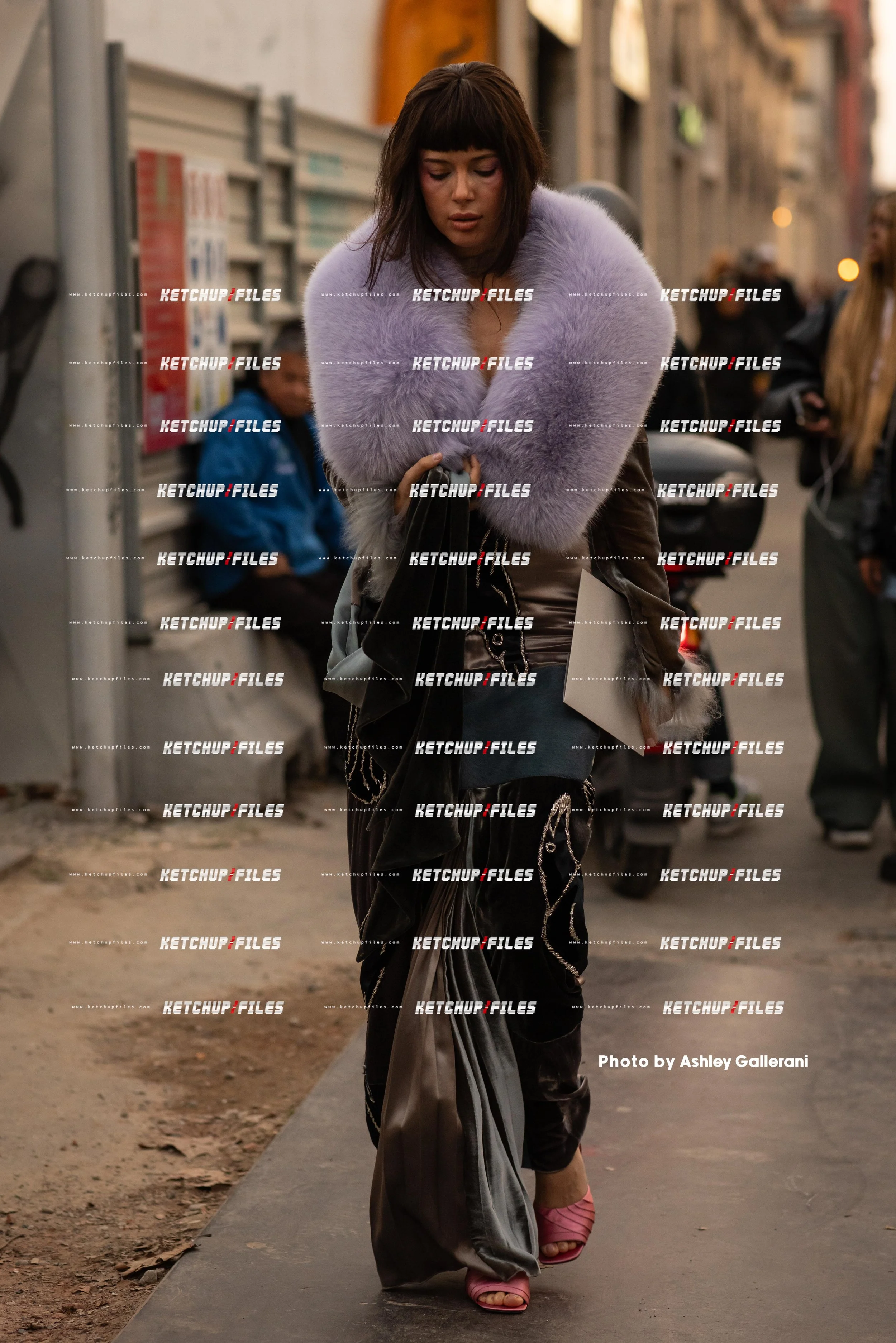 Street Style Photo of Guest at the FW26 Marni Milan Fashion Week Show