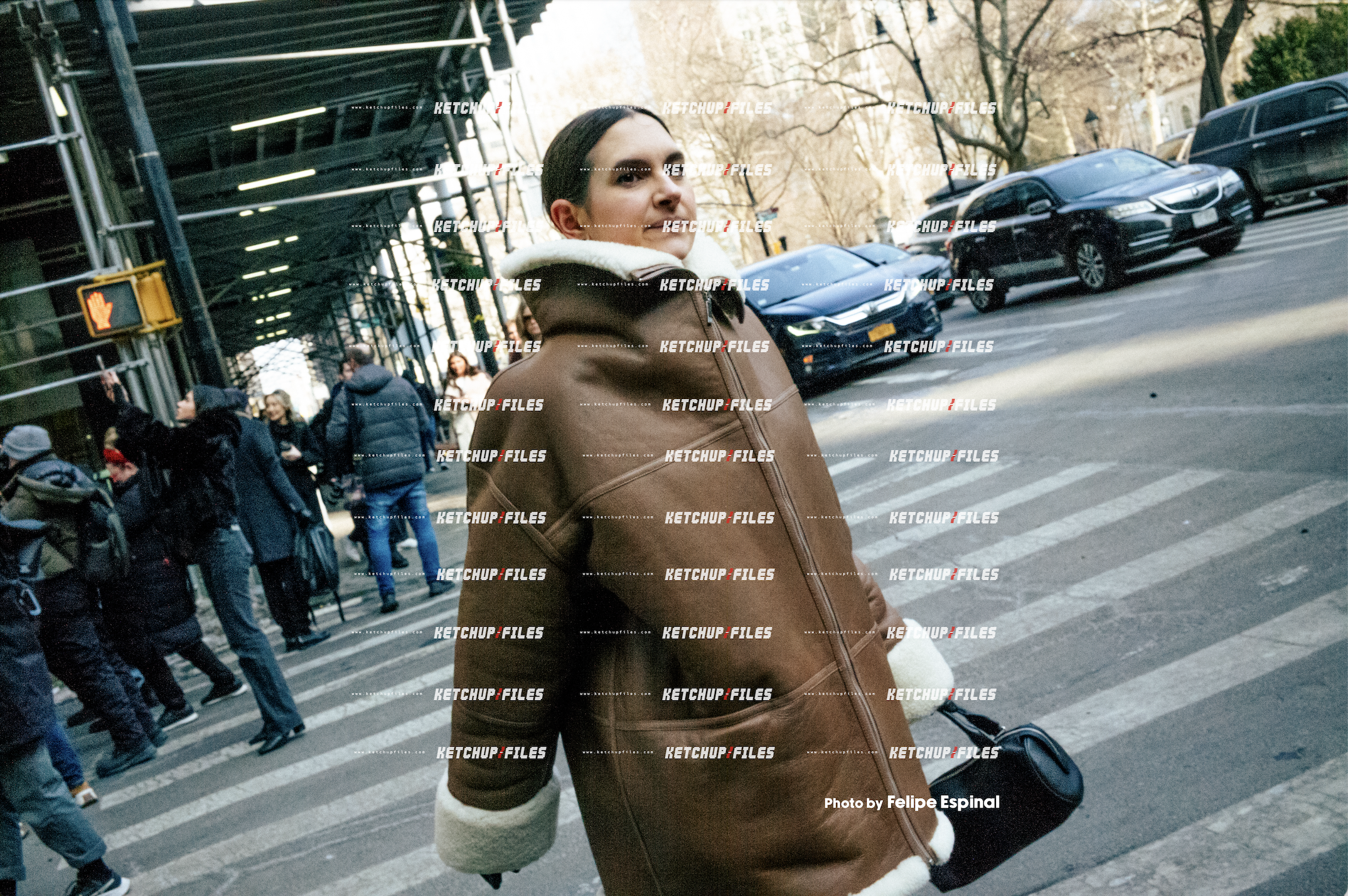 Street Style Photo of Guest at the Altuzarra FW26 New York Fashion Week Show