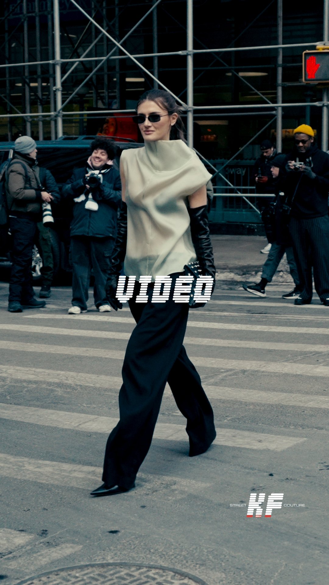 Street Style Video of Coco Schiffer at the Altuzarra FW26 New York Fashion Week Show