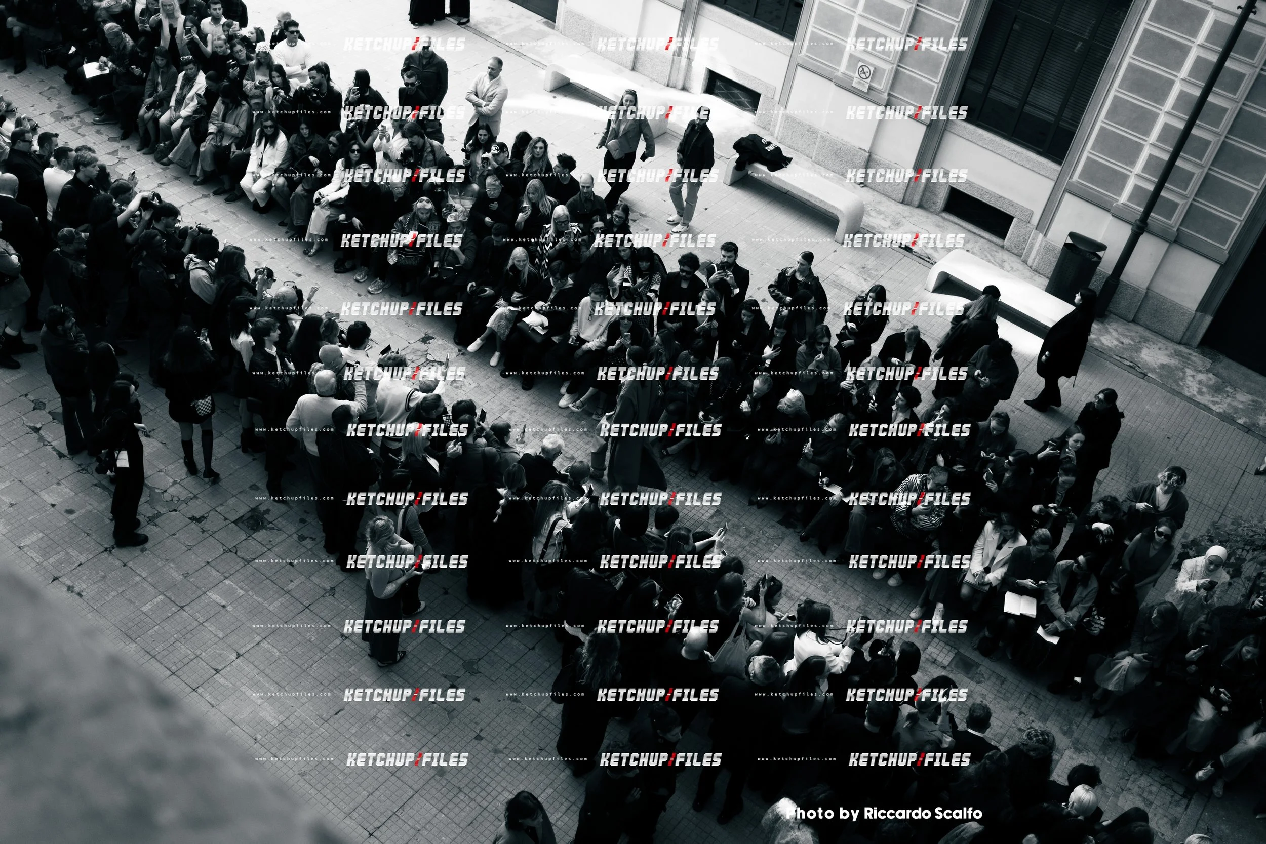 Backstage Photo at the Calcaterra SS26 Milan Fashion Week Show SS26