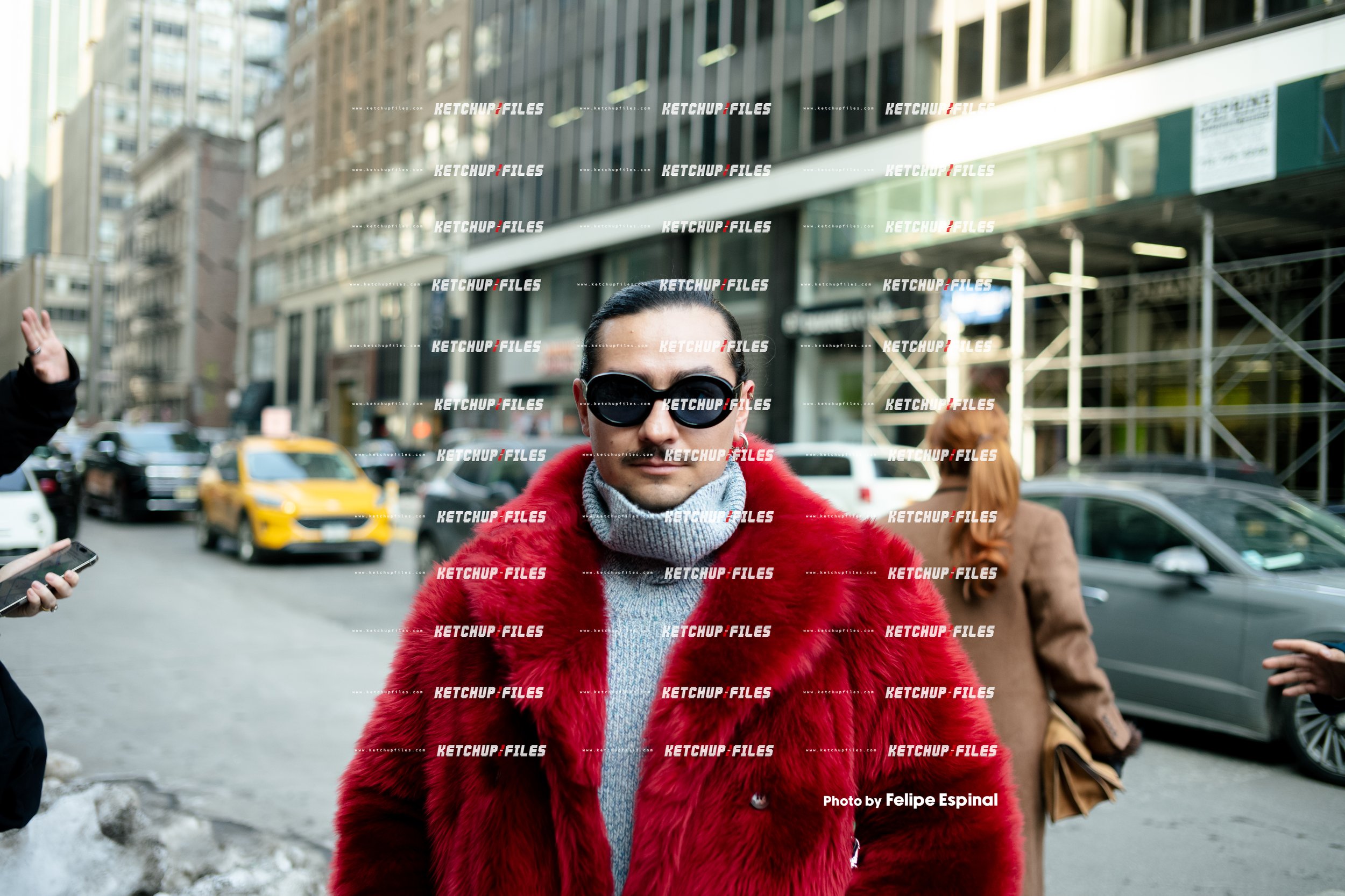 Street Style Photo of Guest at the Altuzarra FW26 New York Fashion Week Show