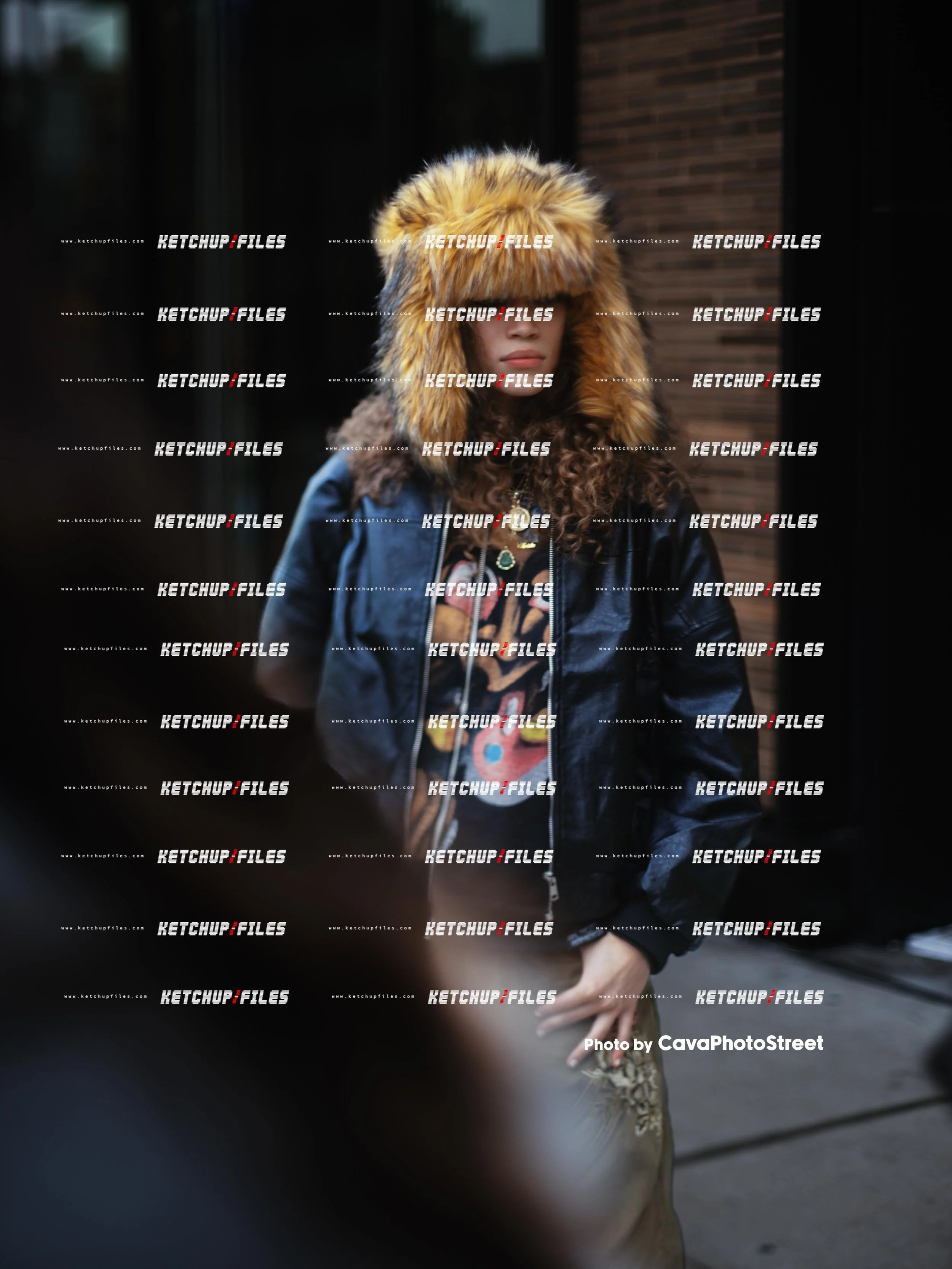 Street Style Photo of Zaryah at the Proenza Schouler FW26 New York Fashion Week Show