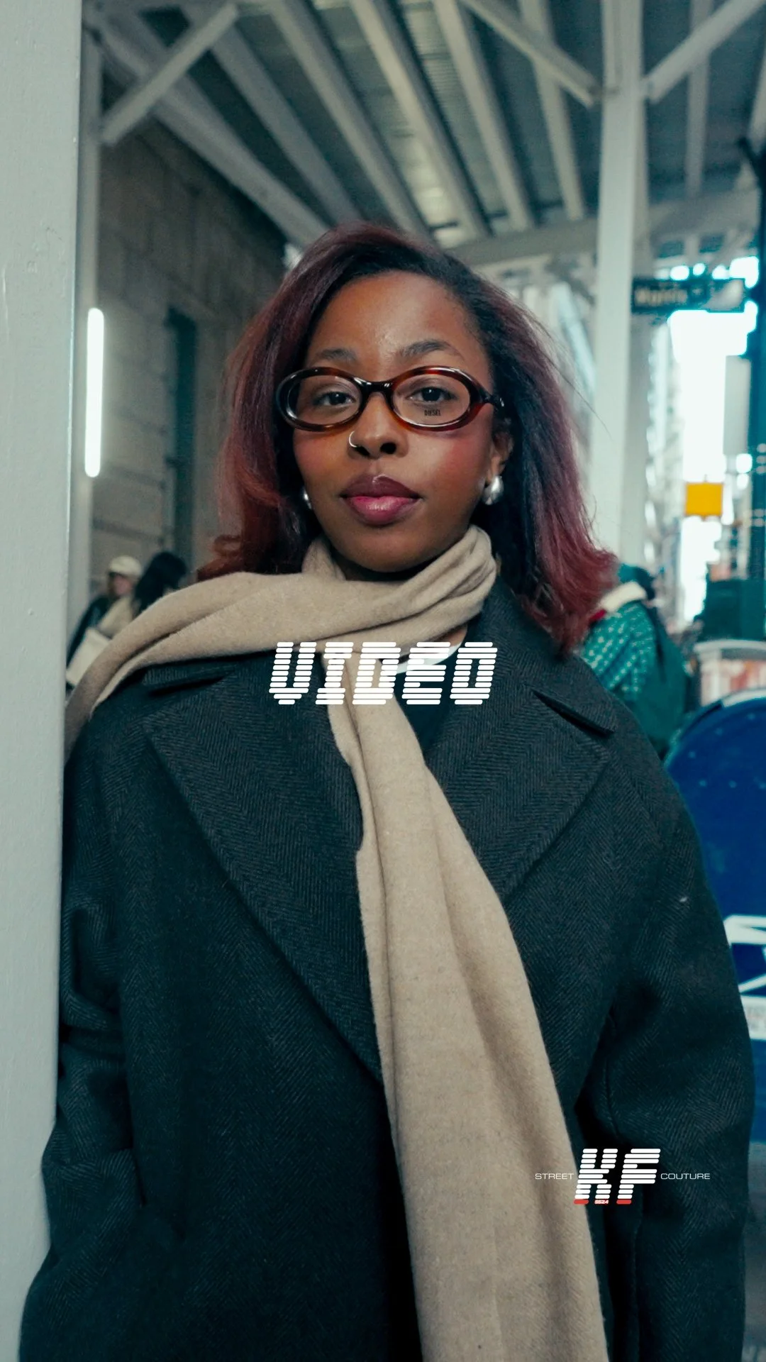 Street Style Video of Guest at the Coach FW26 New York Fashion Week Show