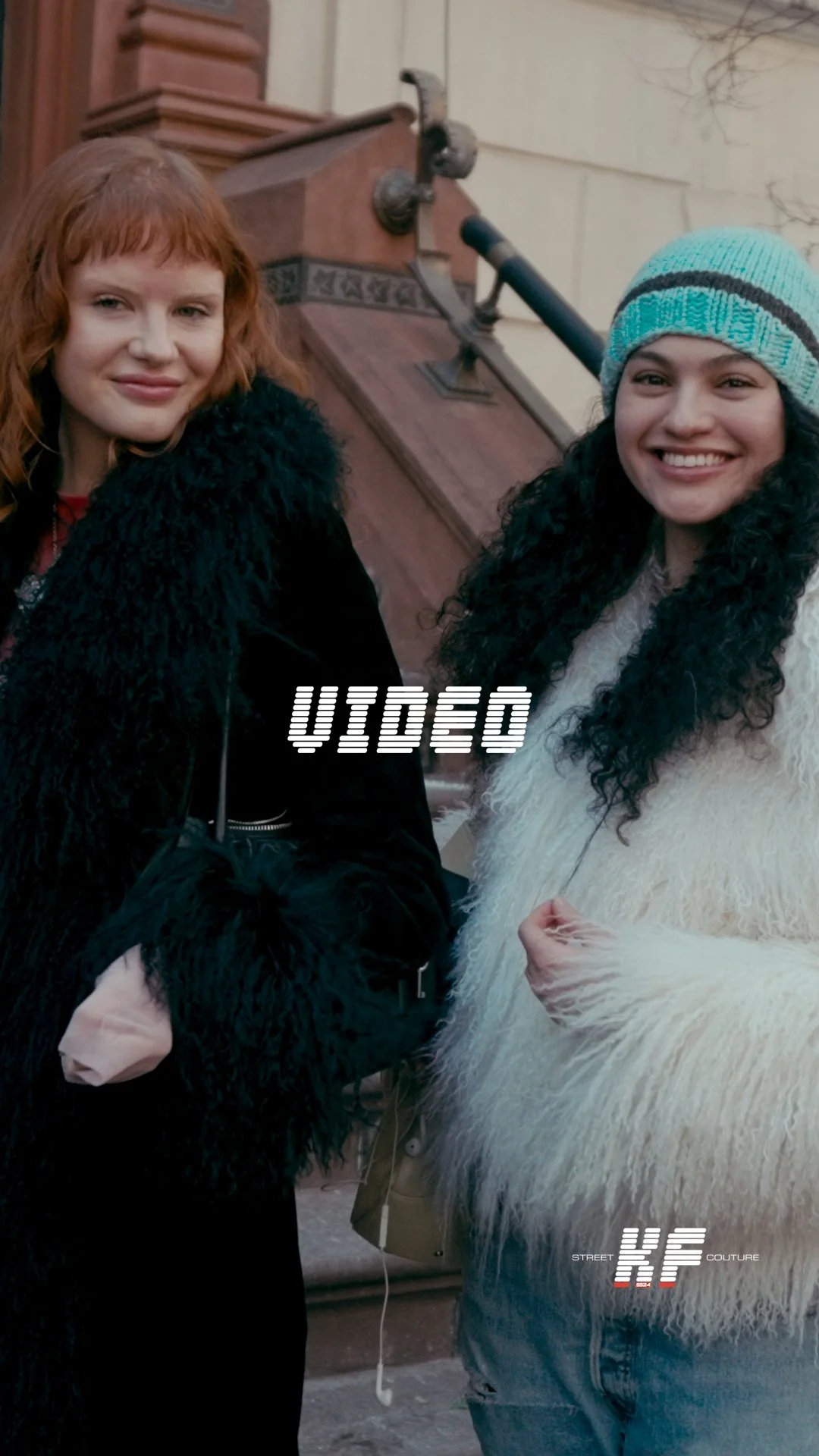 Street Style Video of Laura Pitcher & Nicolaia Rips at the Anna Sui FW26 New York Fashion Week Show