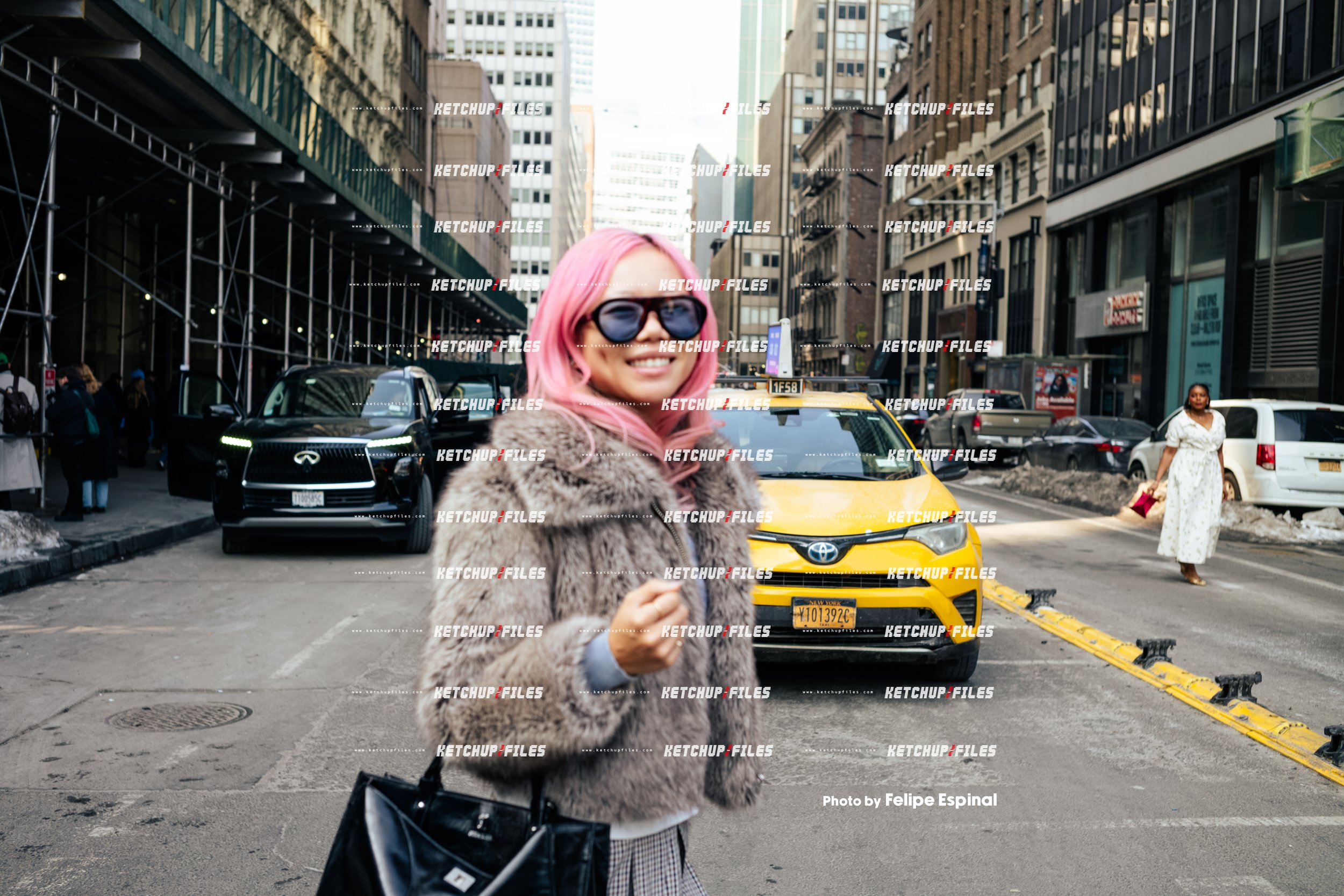 Street Style Photo of Guest at the Altuzarra FW26 New York Fashion Week Show