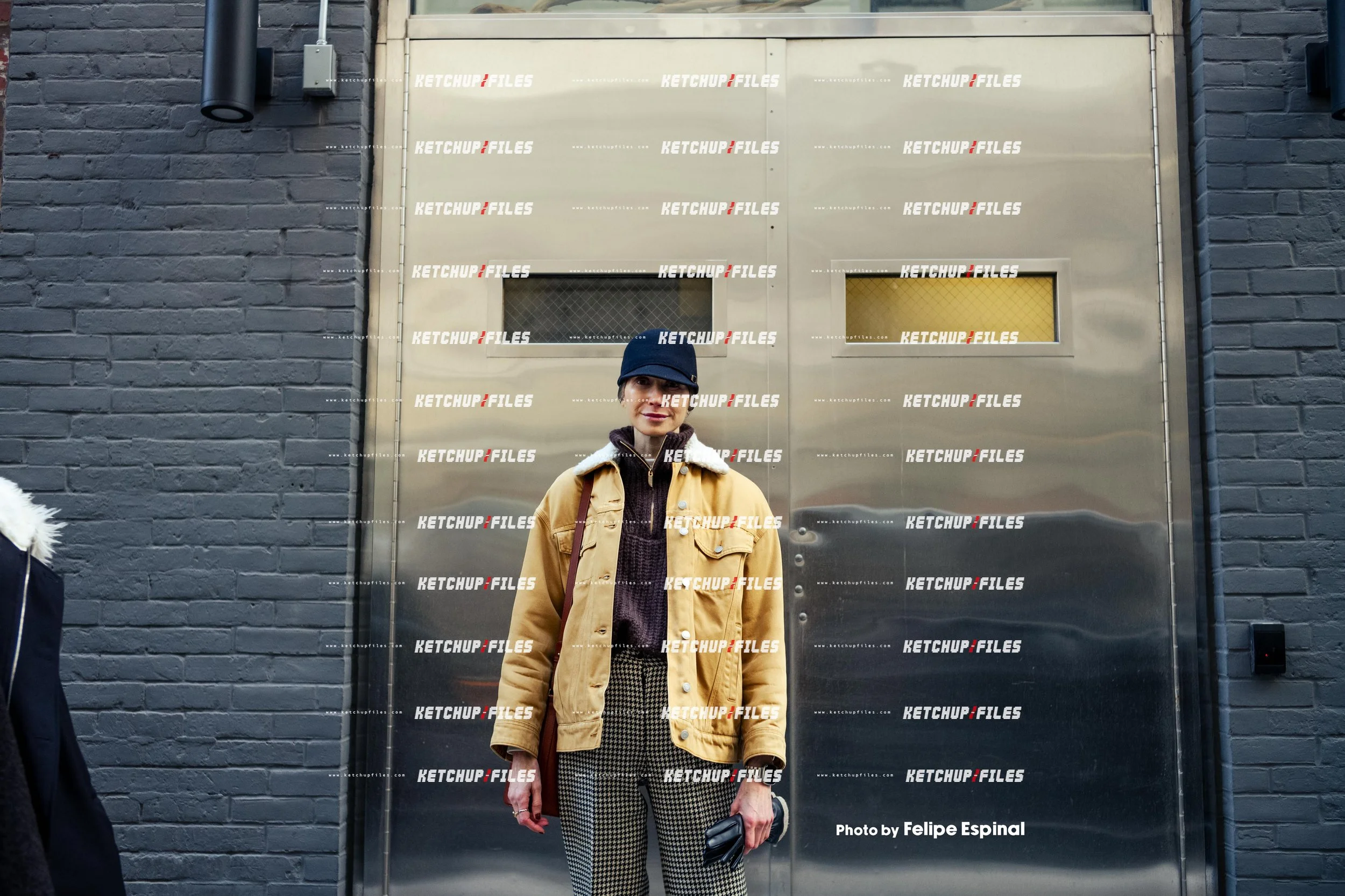 Street Style Photo of Laura Neilson at the Zankov FW26 New York Fashion Week Show