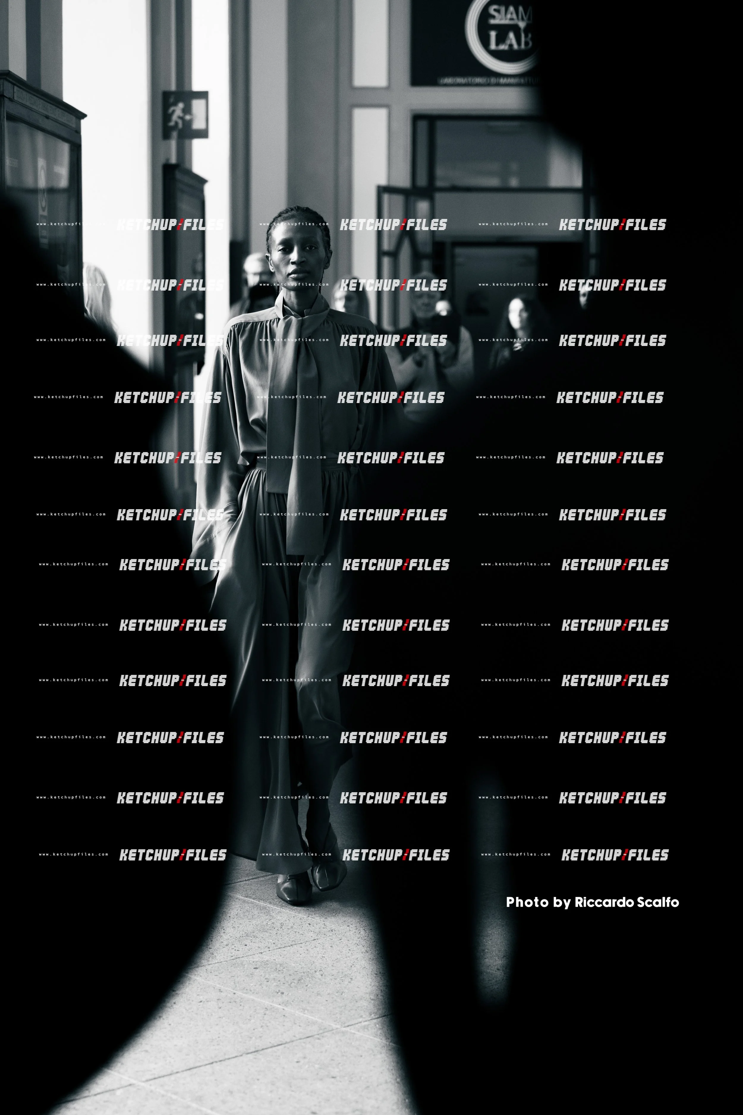 Backstage Photo at the Calcaterra SS26 Milan Fashion Week Show SS26