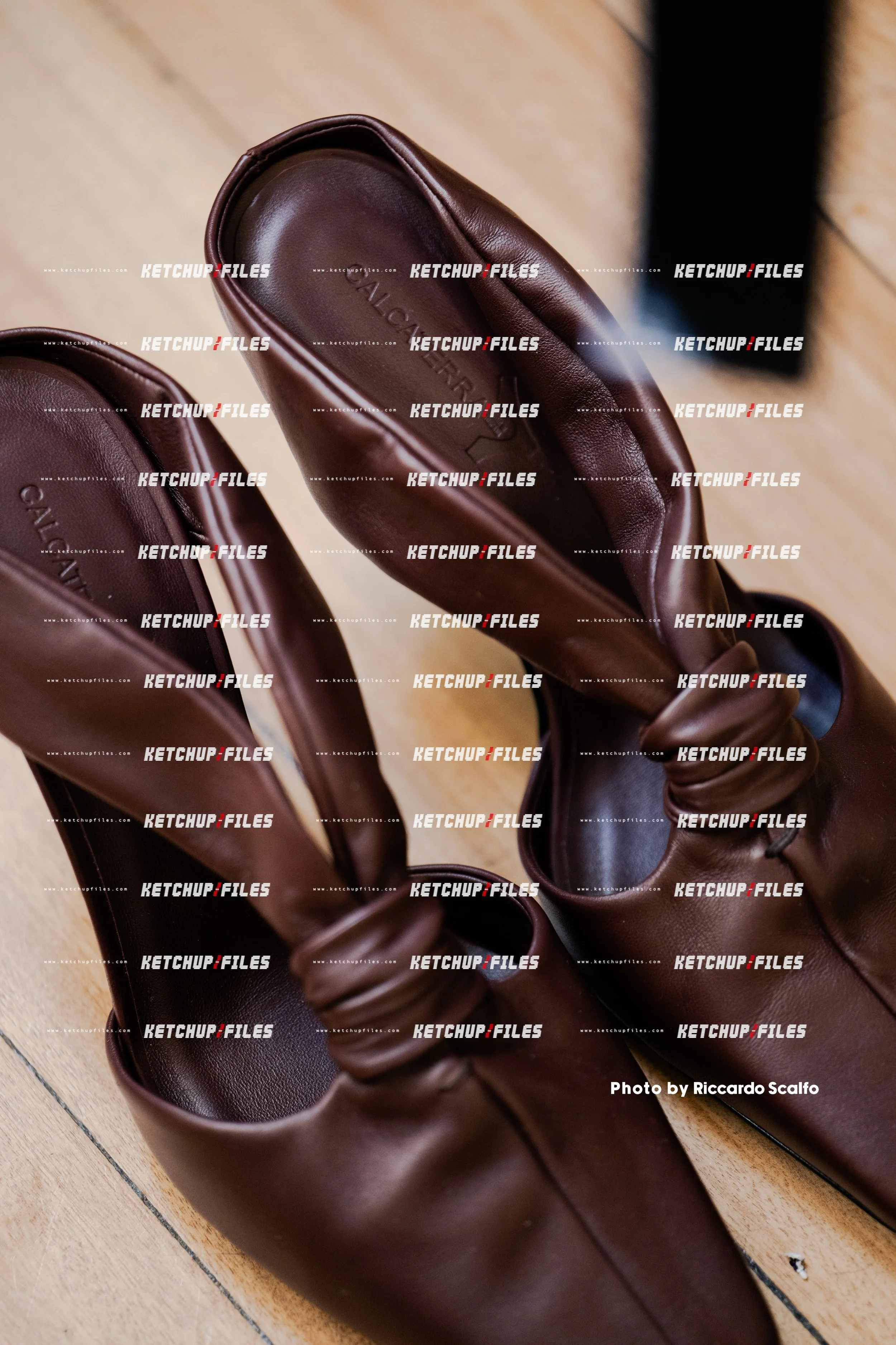 Backstage Photo at the Calcaterra SS26 Milan Fashion Week Show SS26