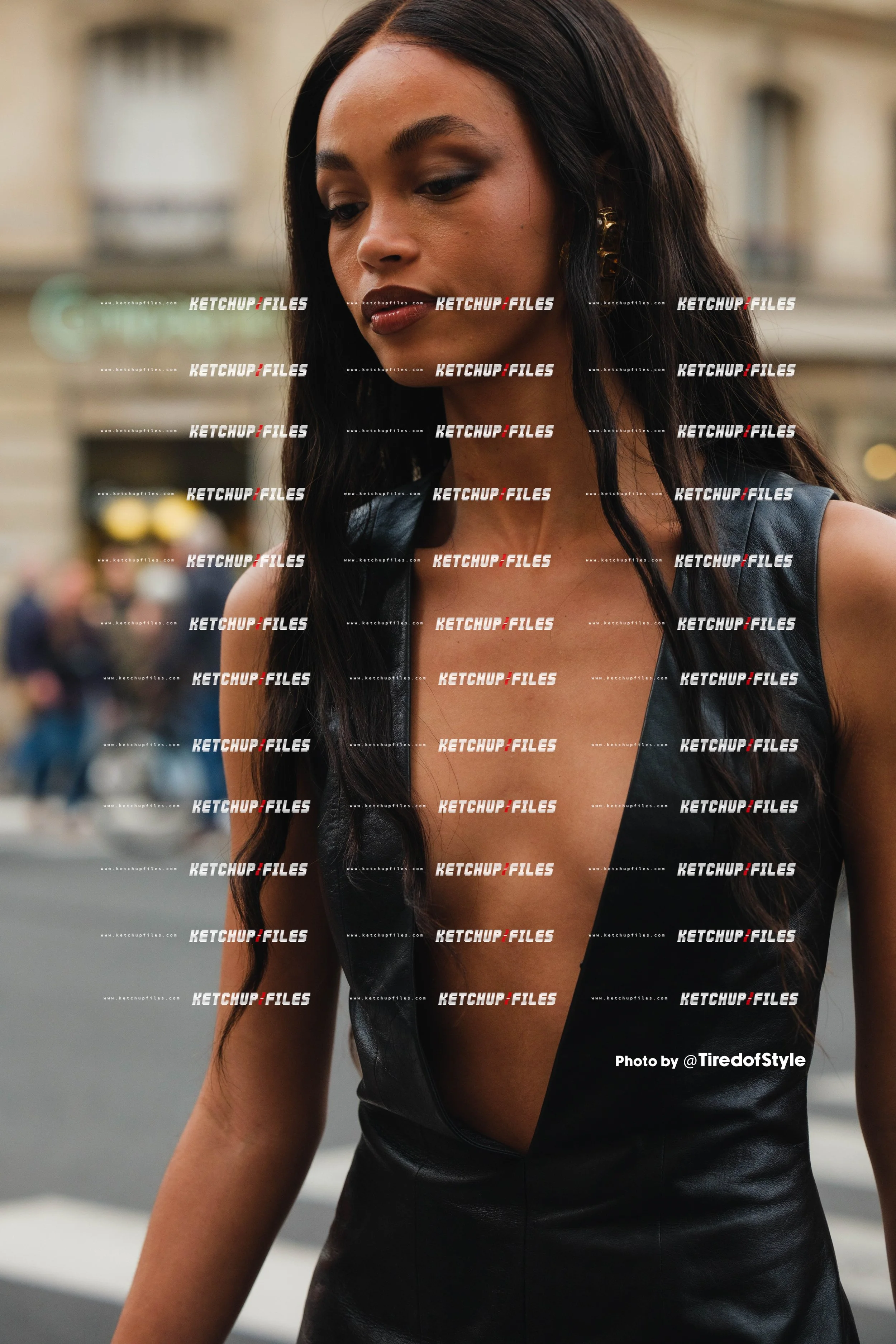 Street Style Editorial photo from Nina Ricci AW26 at Paris Fashion Week 2026