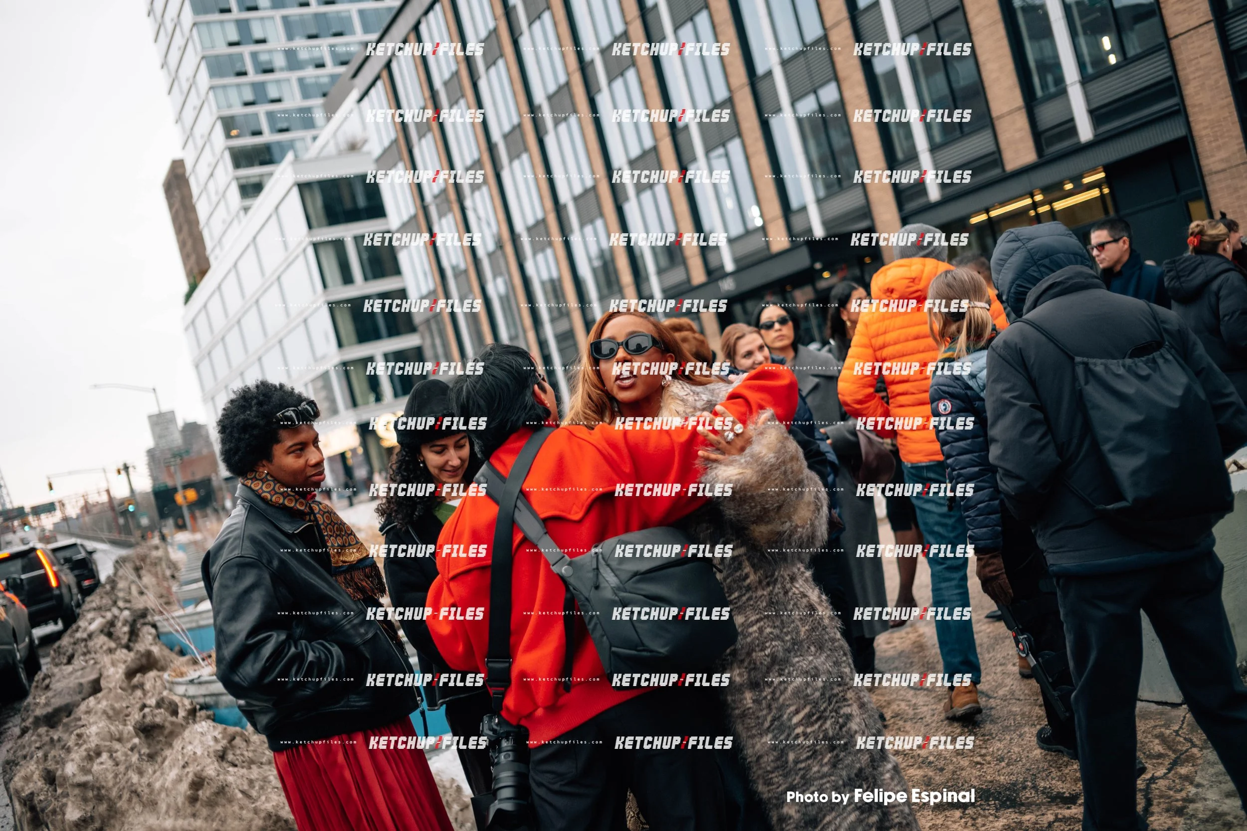 Street Style Photo of Lindsay Peoples at the Proenza Schouler FW26 New York Fashion Week Show