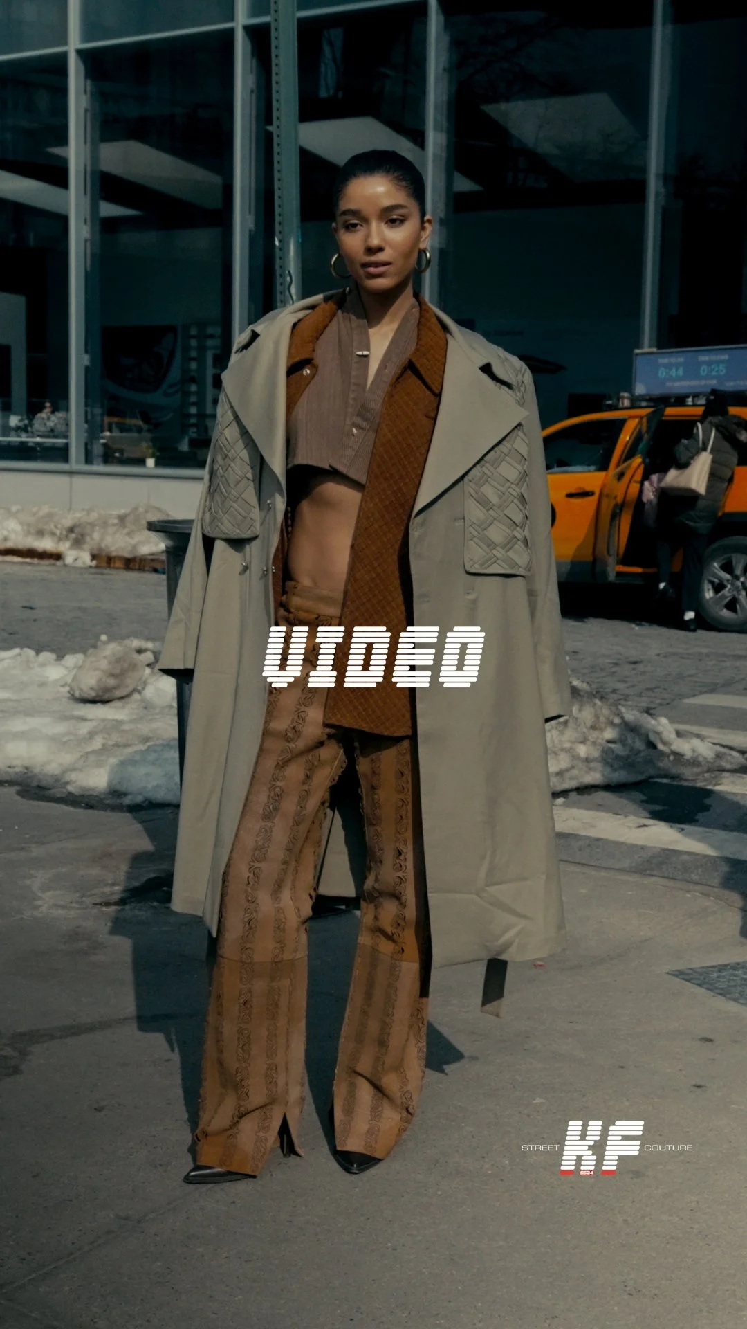 Street Style Video of Yovanna Ventura at the Campillo FW26 New York Fashion Week Show