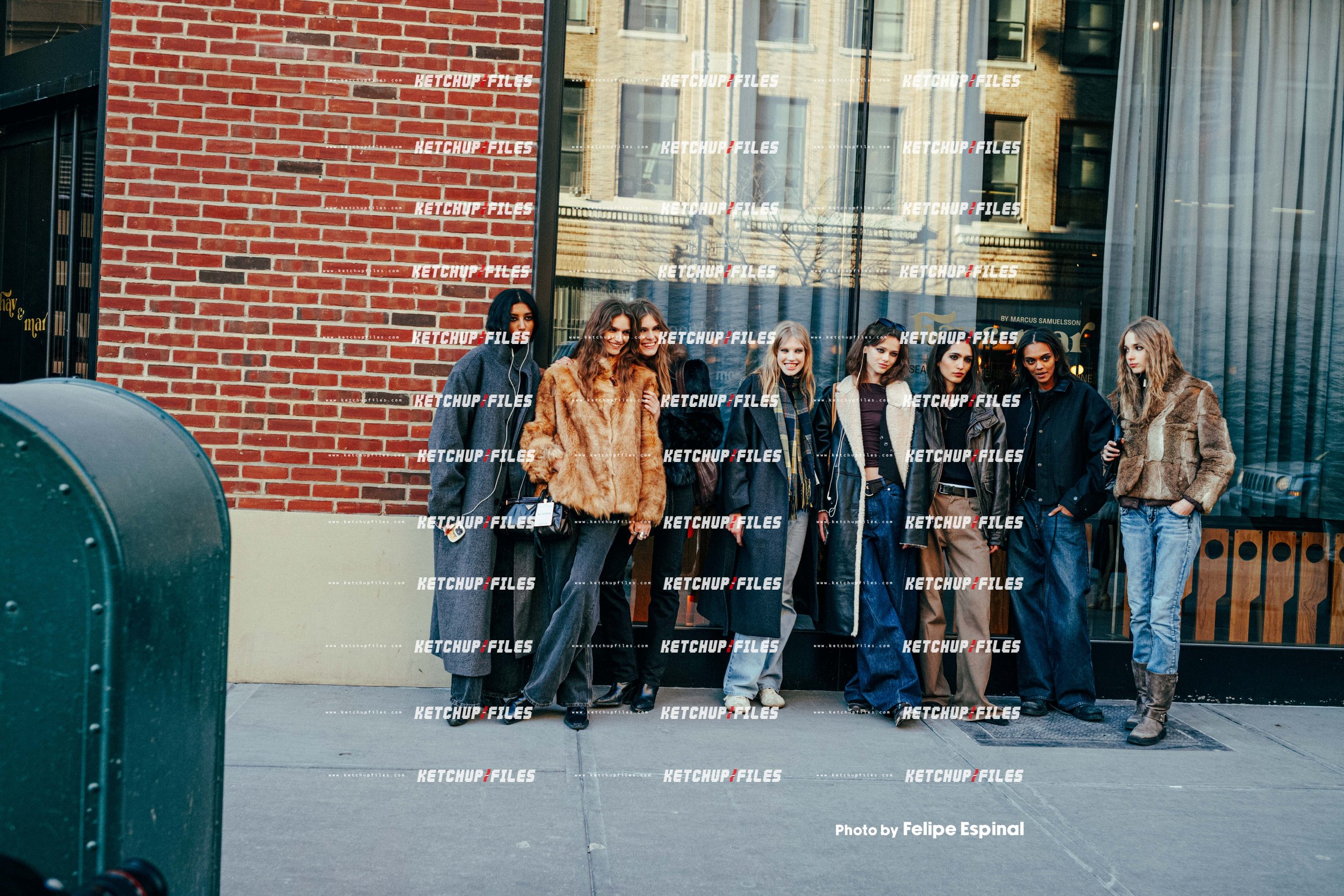 Street Style Photo of Guest at the 7 For All Mankind FW26 New York Fashion Week Show