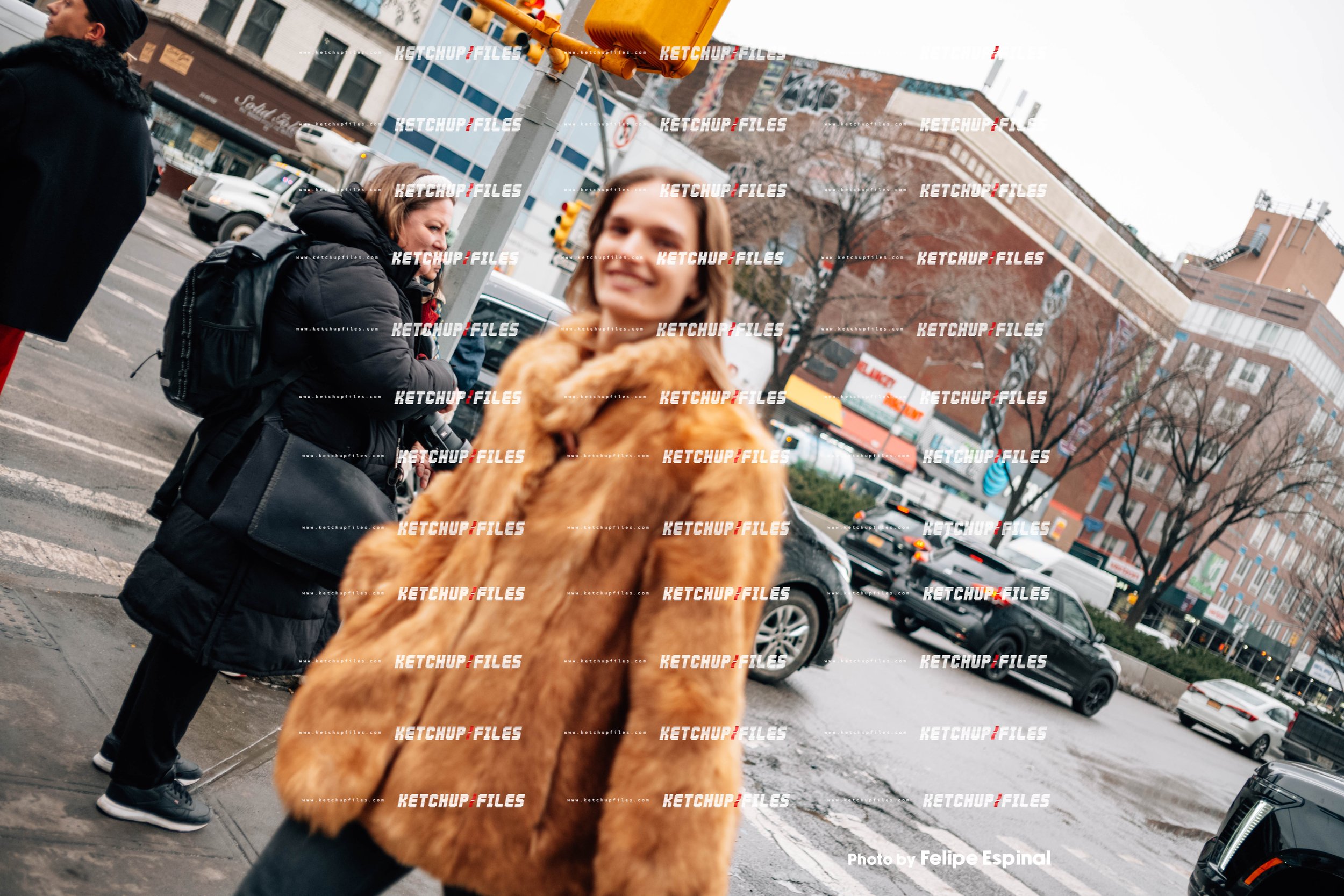 Street Style Photo of Lia Marie Mielke at the Proenza Schouler FW26 New York Fashion Week Show