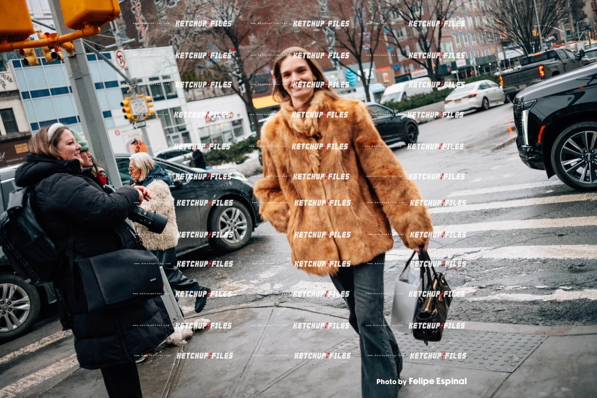 Street Style Photo of Lia Marie Mielke at the Proenza Schouler FW26 New York Fashion Week Show